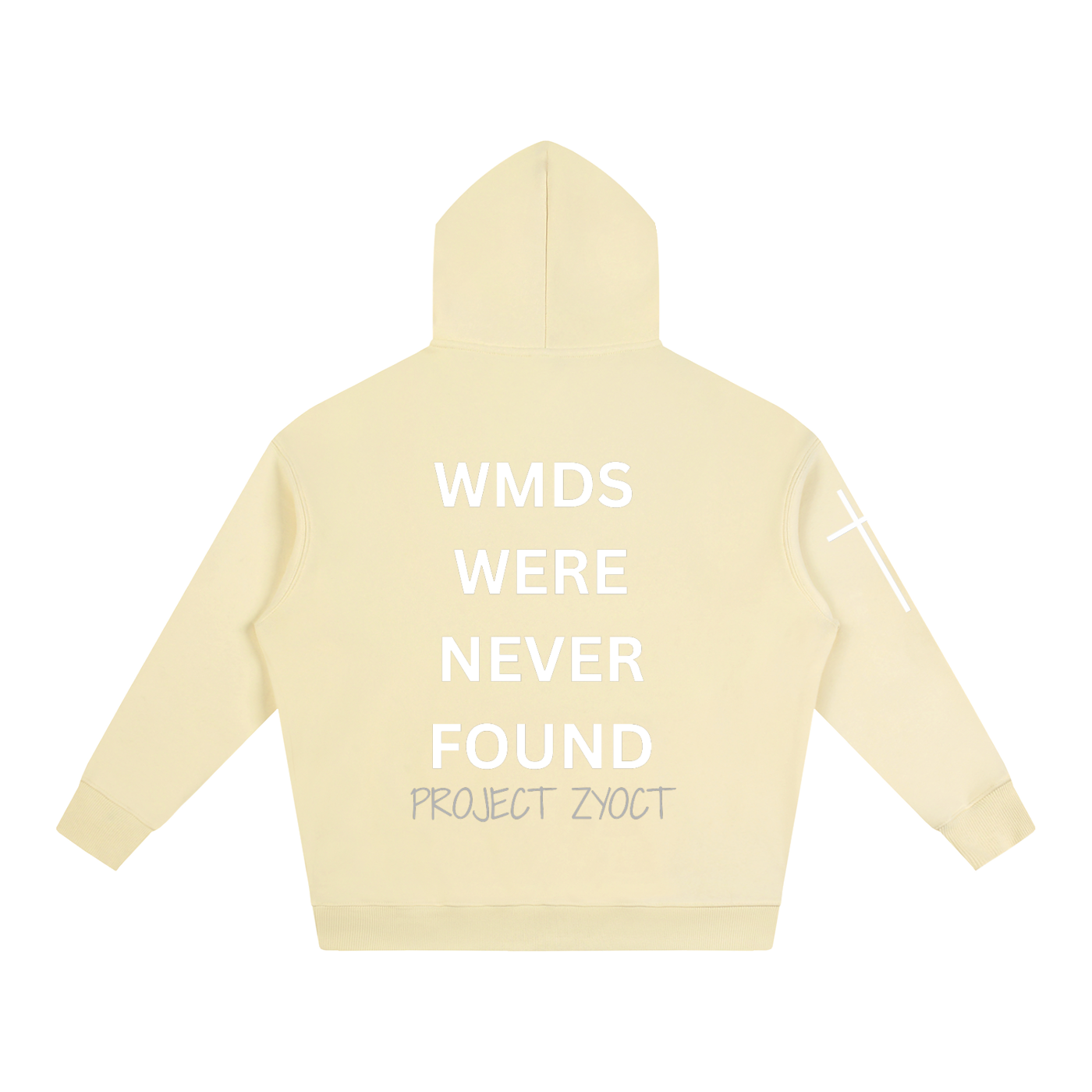 "WMDs Were Never Found" Oversize Hoodie