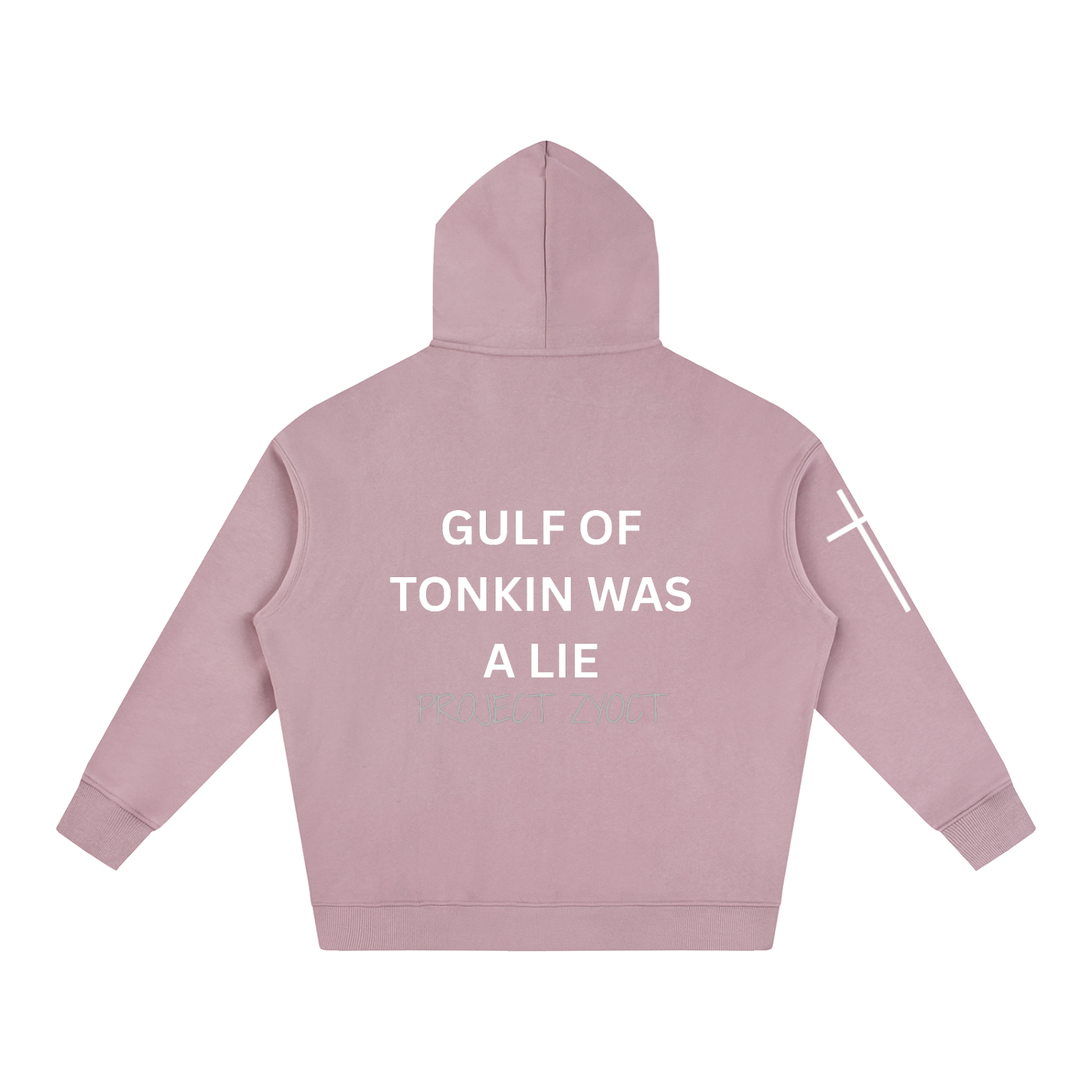 "Gulf of Tonkin Was a Lie" Oversize Hoodie