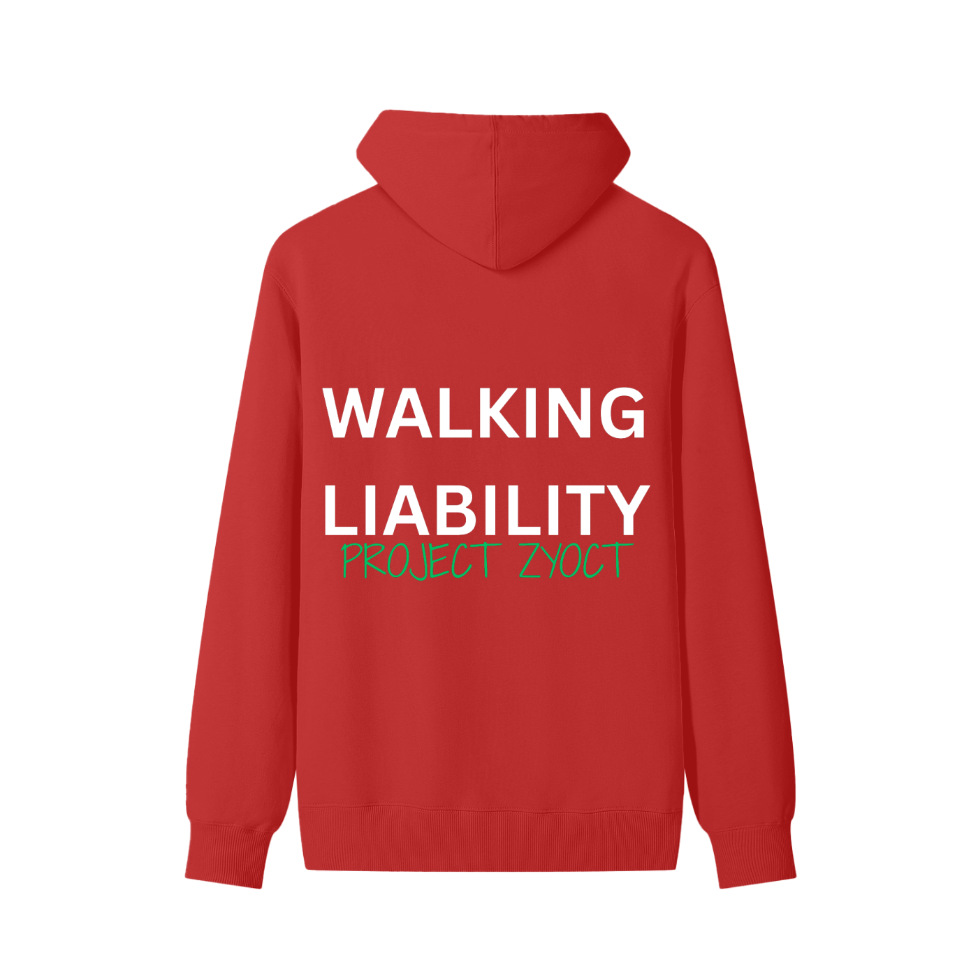 "Walking Liability" Classic Cotton Hoodie