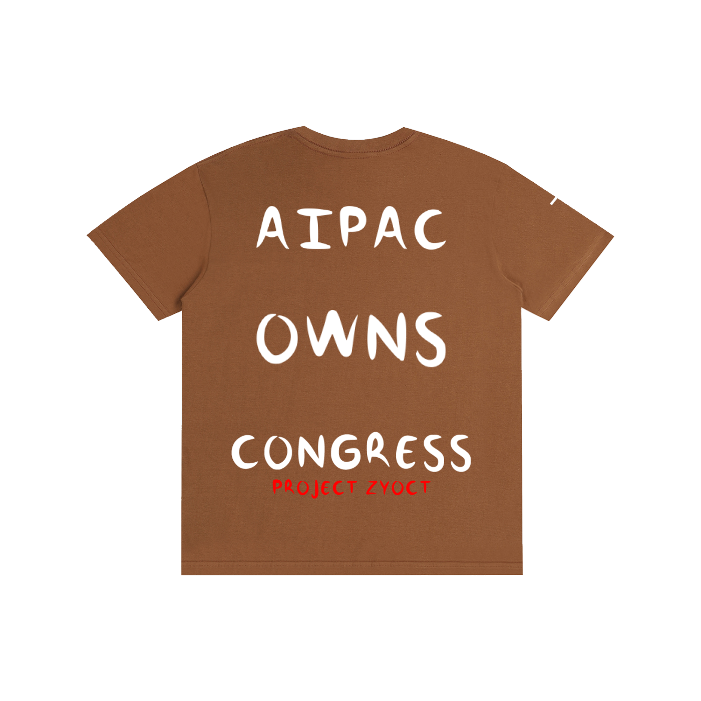 "AIPAC Owns Congress" Cotton T-Shirt