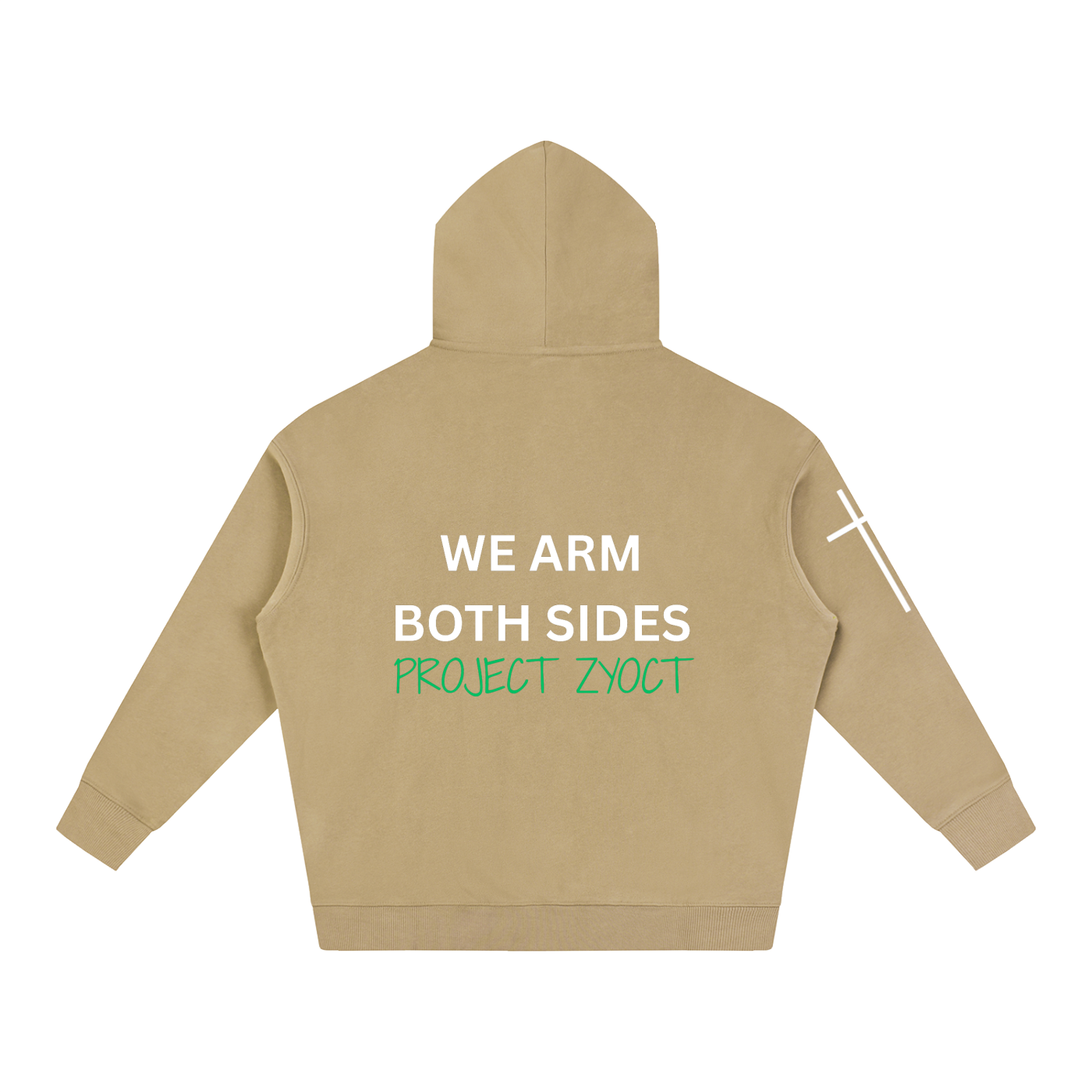 "We Arm Both Sides" Oversize Hoodie