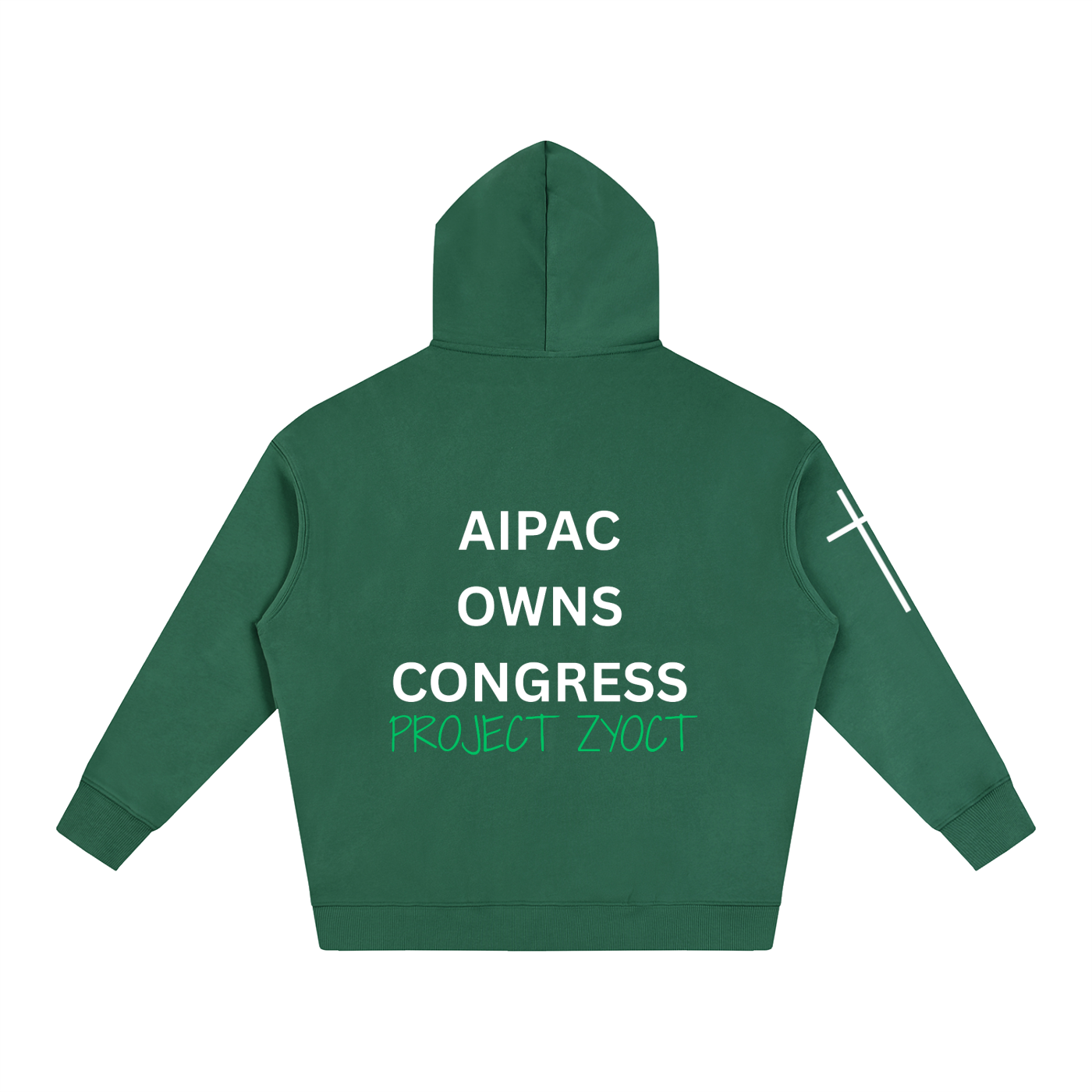 "AIPAC Owns Congress" Oversize Hoodie