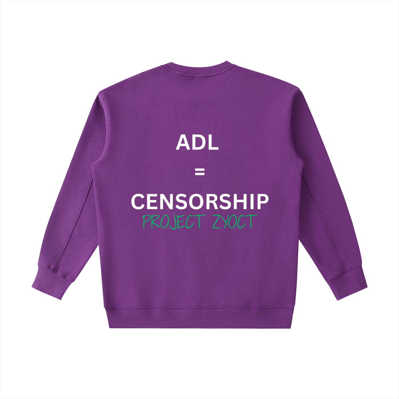"ADL = Censorship" Heavyweight Sweatshirt