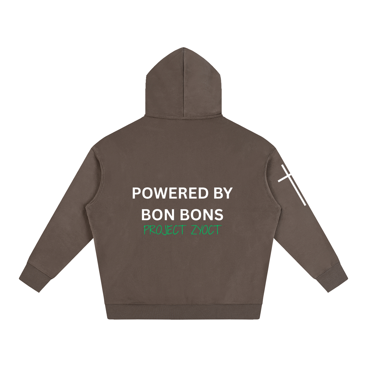 "Powered by Bon Bons" Oversize Hoodie