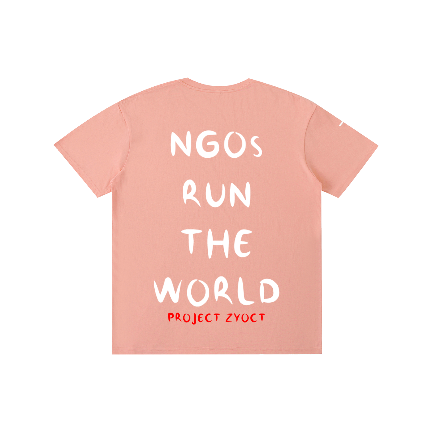 "NGOs Run the World" Cotton T-Shirt