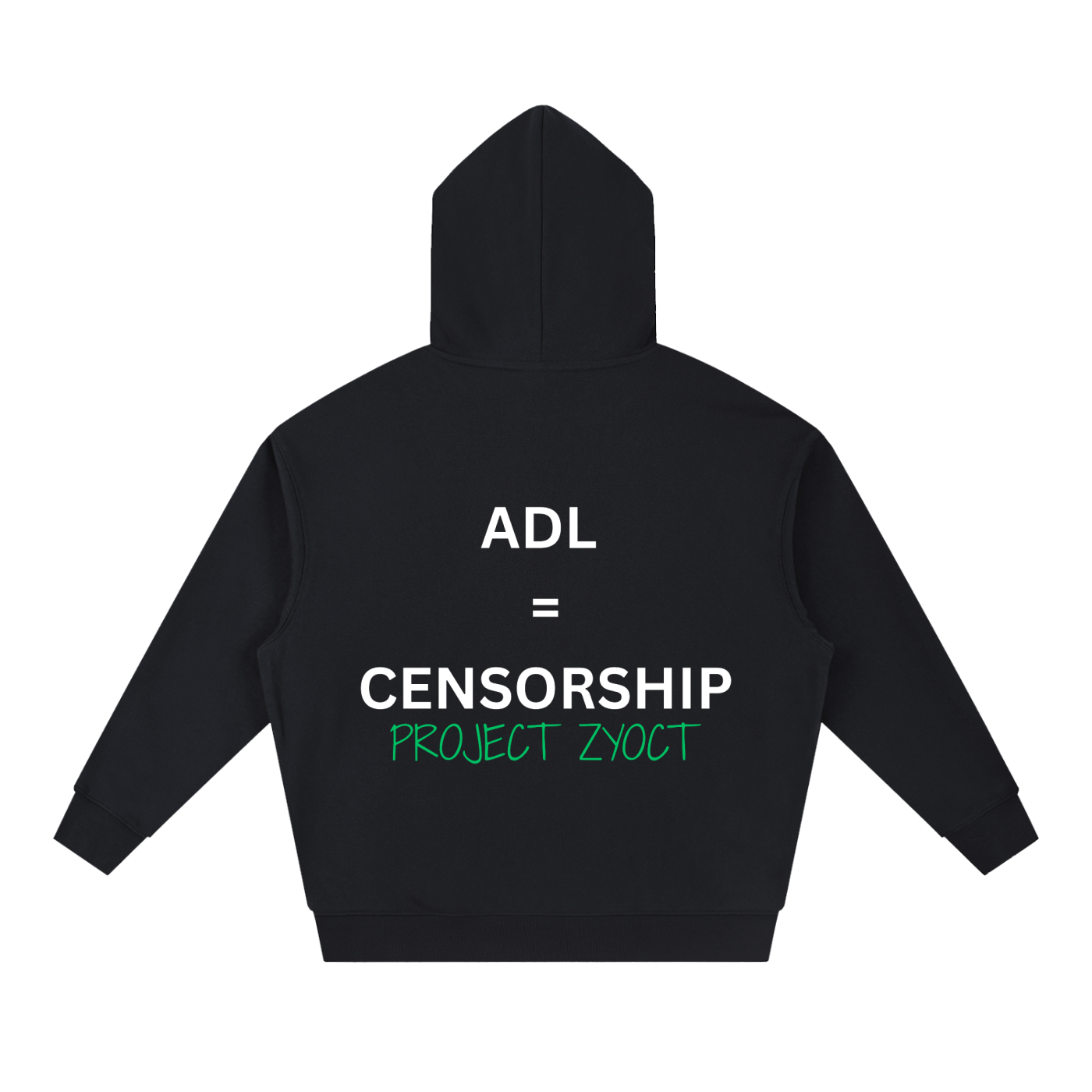 "ADL = Censorship" Heavyweight Hoodie