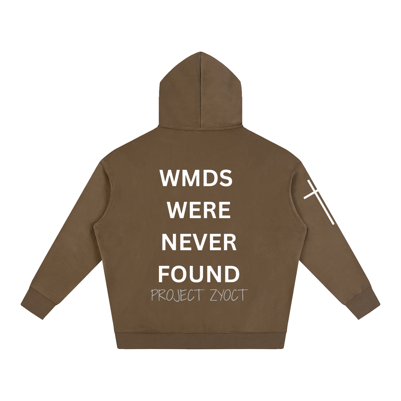 "WMDs Were Never Found" Oversize Hoodie