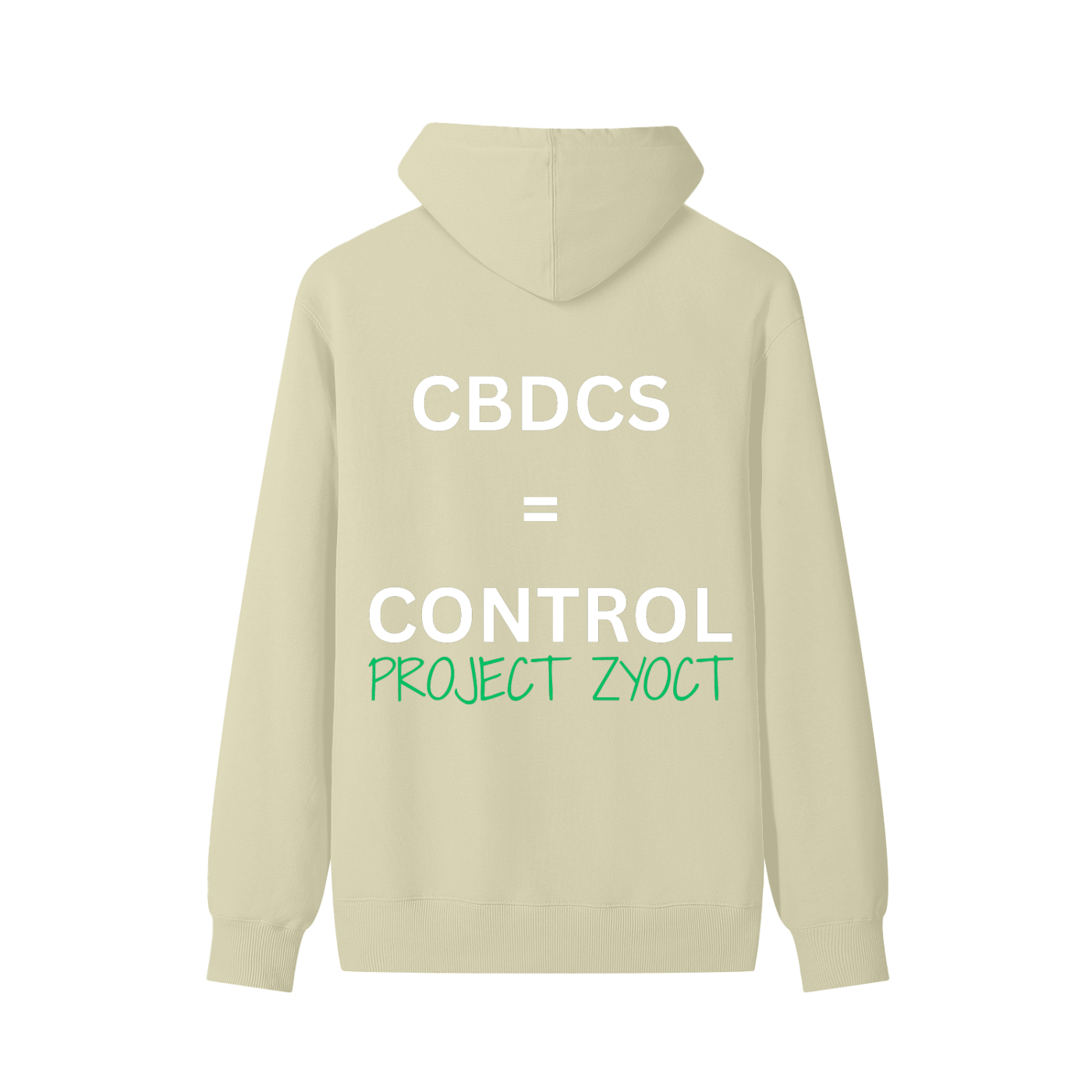 "CBDCs = Control" Classic Cotton Hoodie