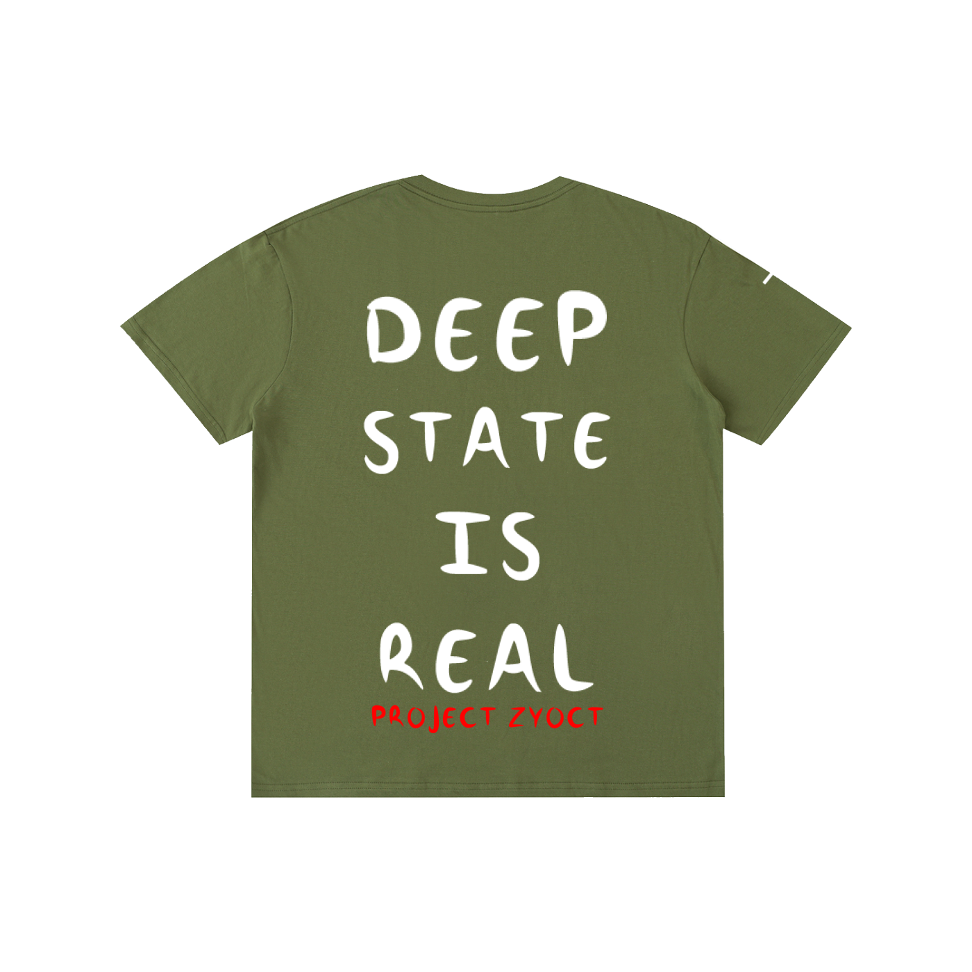 "Deep State is Real" Cotton T-Shirt