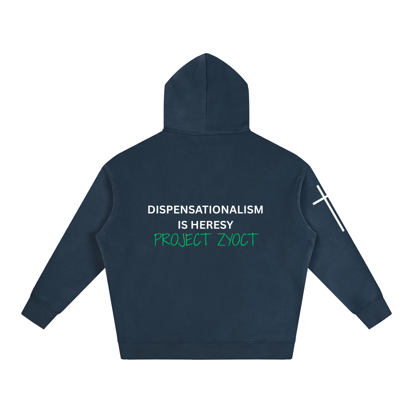 "Dispensationalism is Heresy" Oversize Hoodie