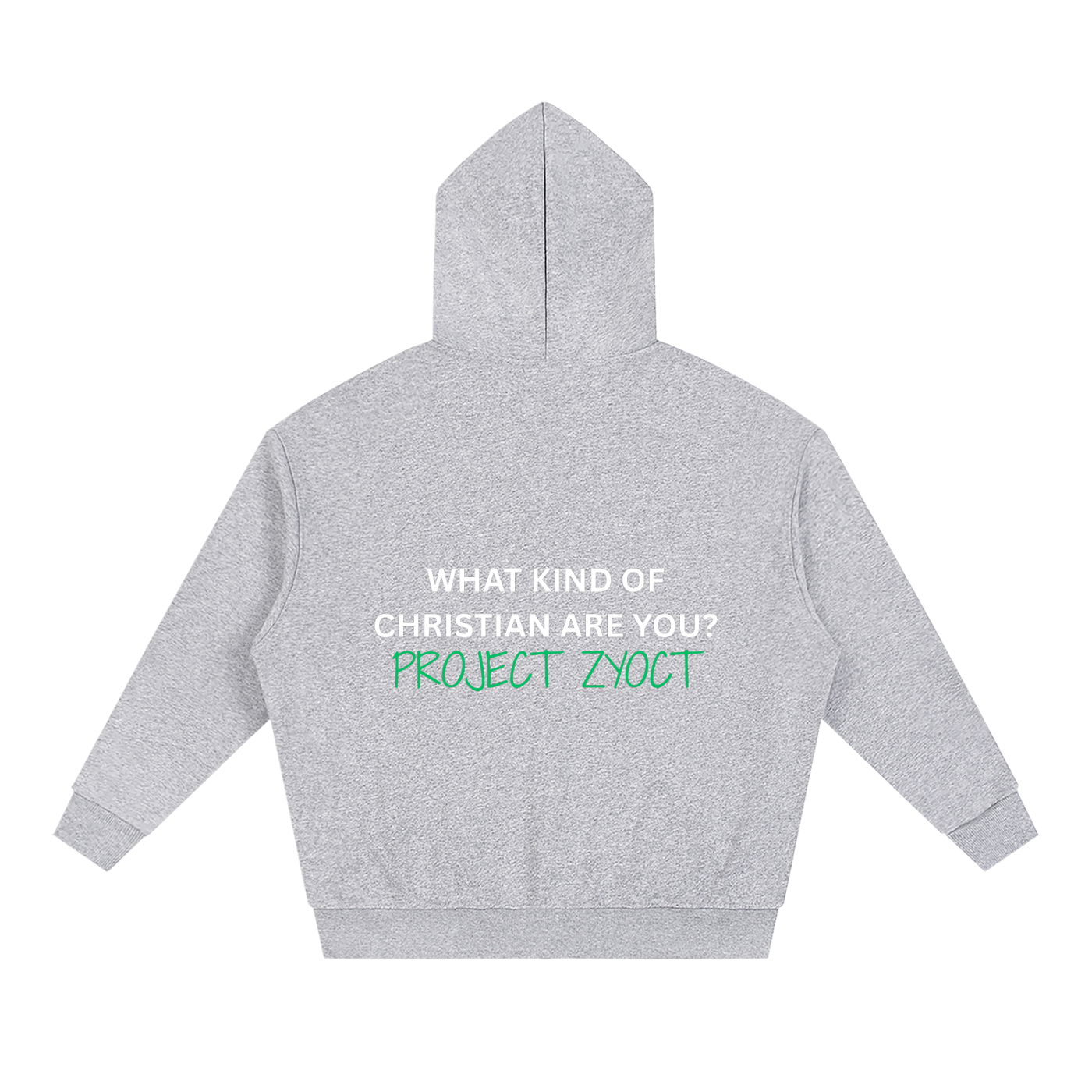 "What Kind of Christian" Full Zip Hoodie