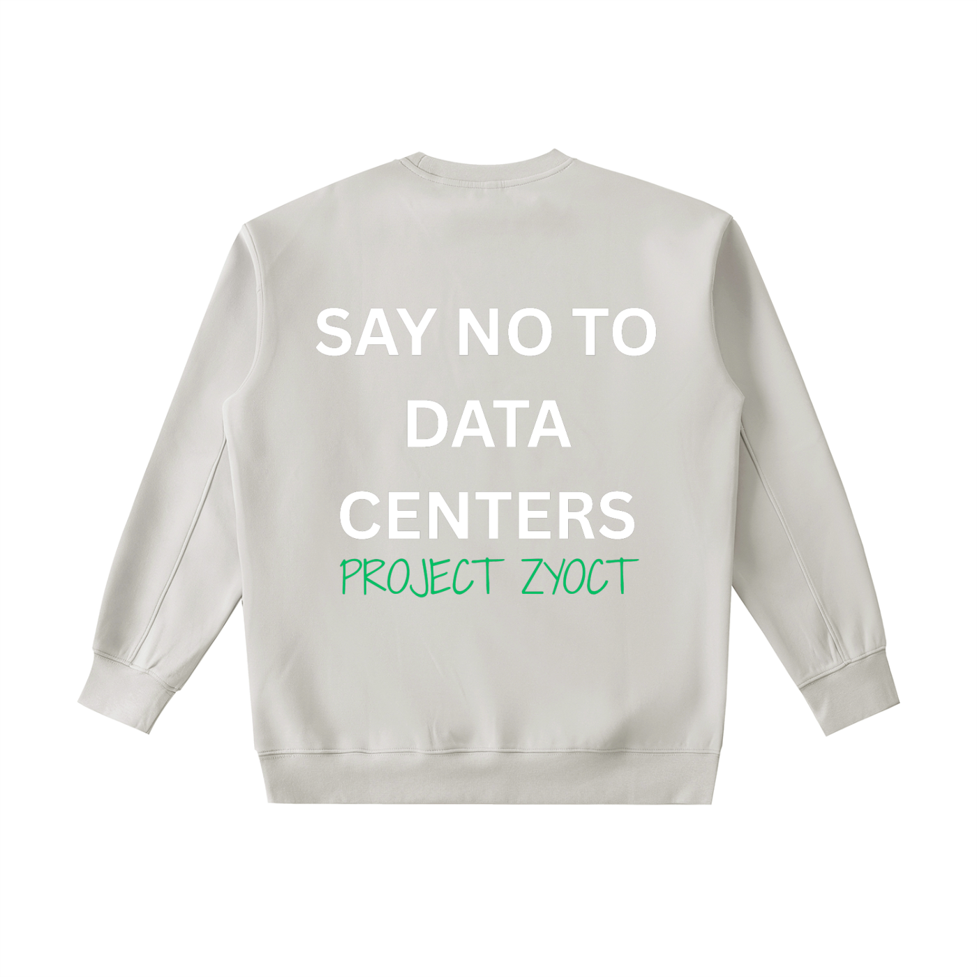 "Say No to Data Centers" Heavyweight Sweatshirt
