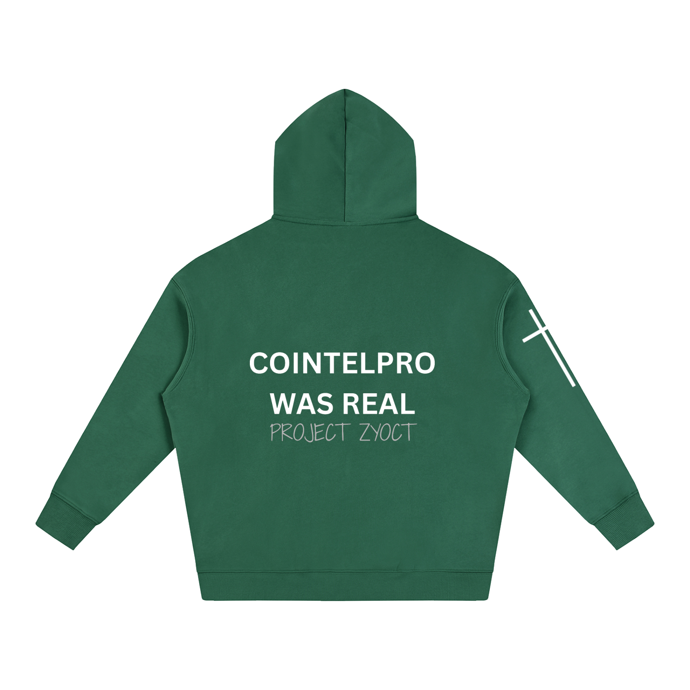"COINTELPRO Was Real" Oversize Hoodie