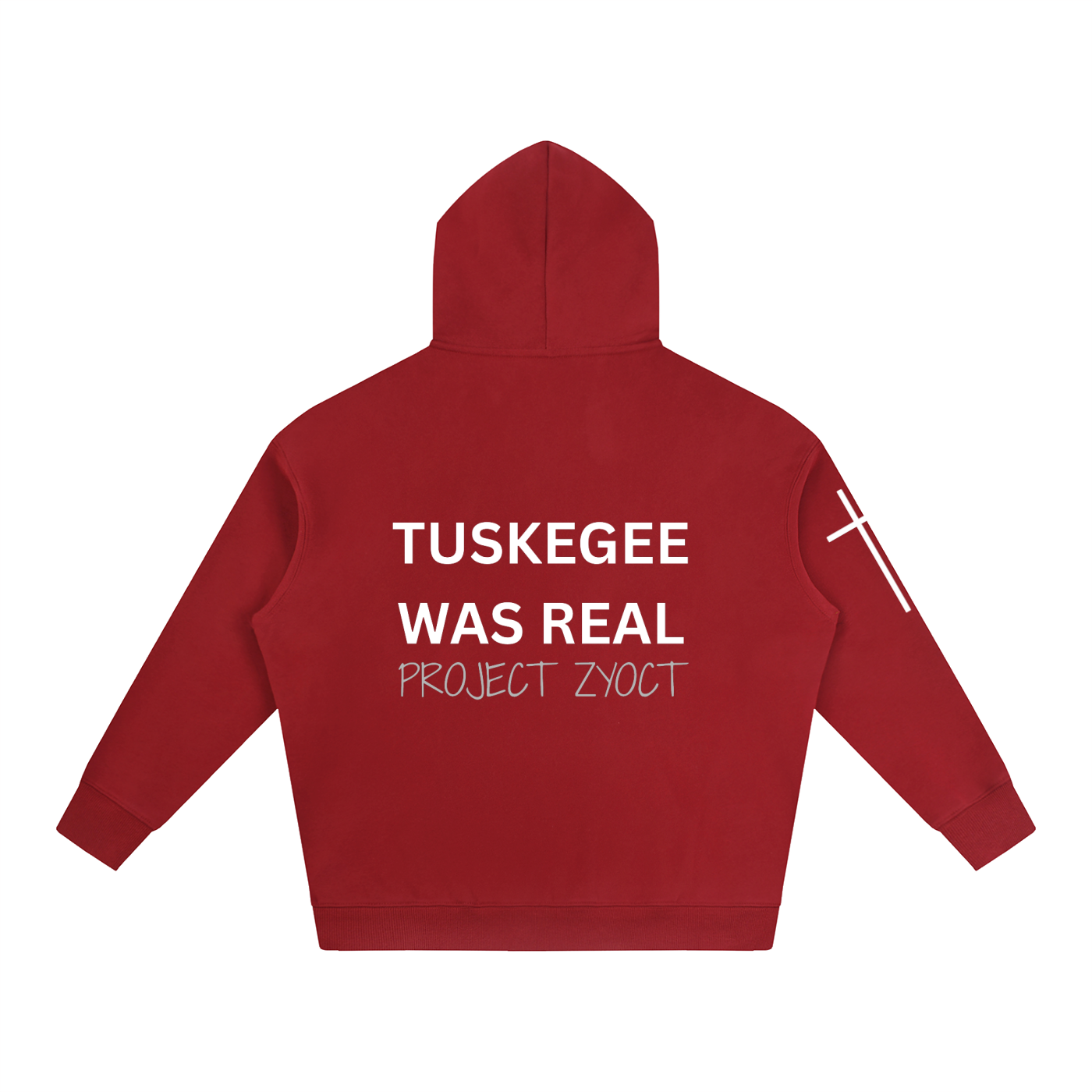 "Tuskegee Was Real" Oversize Hoodie