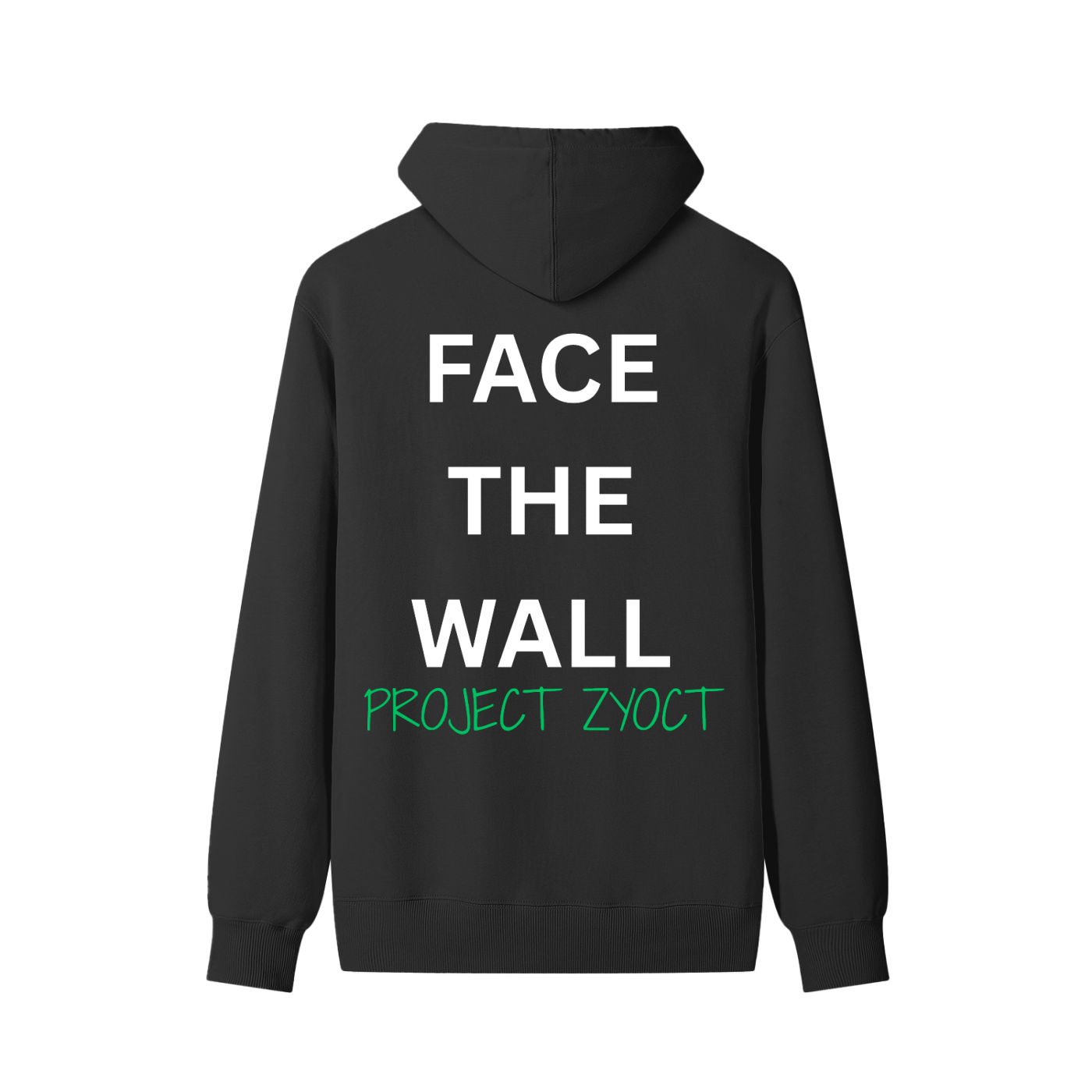 "Face the Wall" Classic Cotton Hoodie
