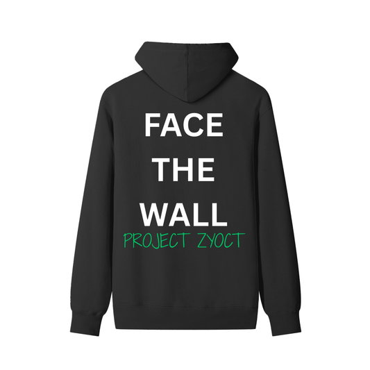 "Face the Wall" Classic Cotton Hoodie