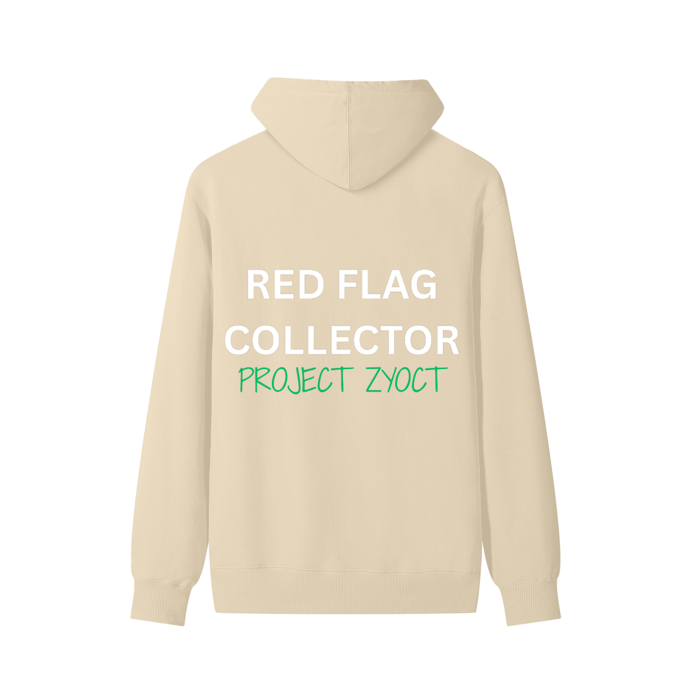 "Red Flag Collector" Classic Cotton Hoodie