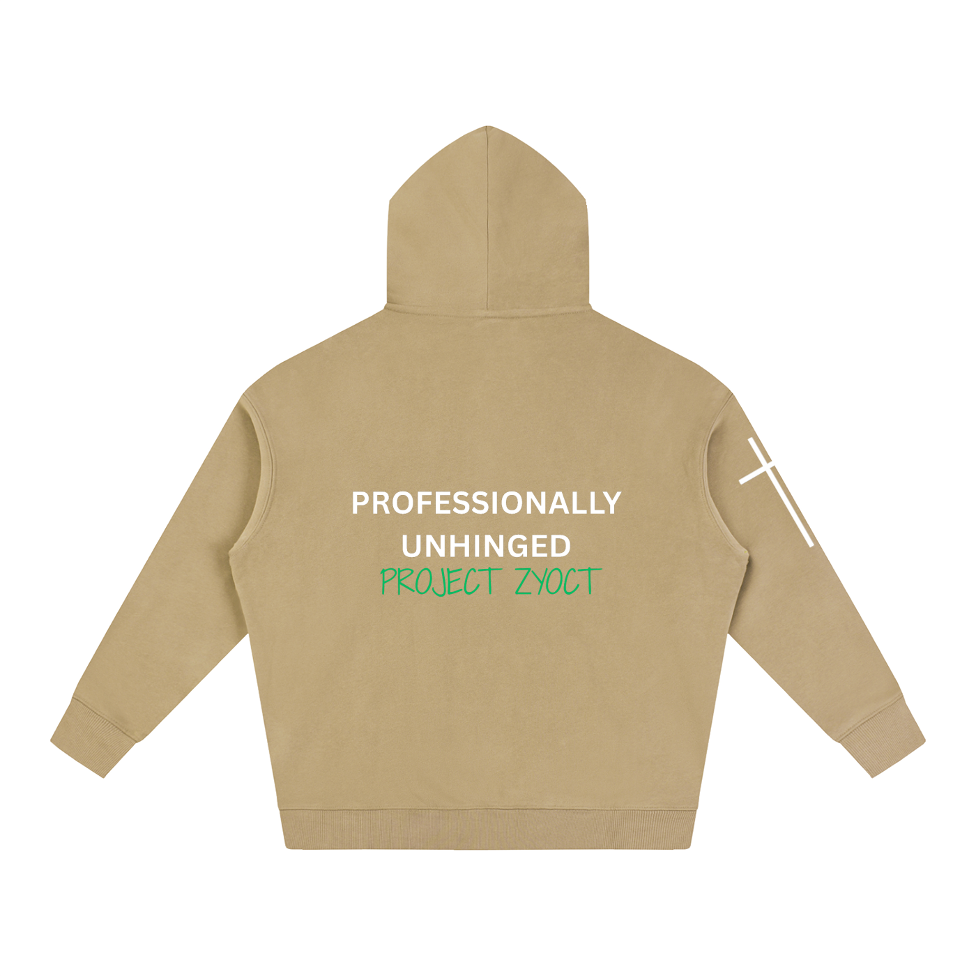 "Professionally Unhinged" Oversize Hoodie