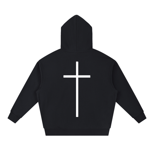 Simple Cross Heavyweight Hoodie