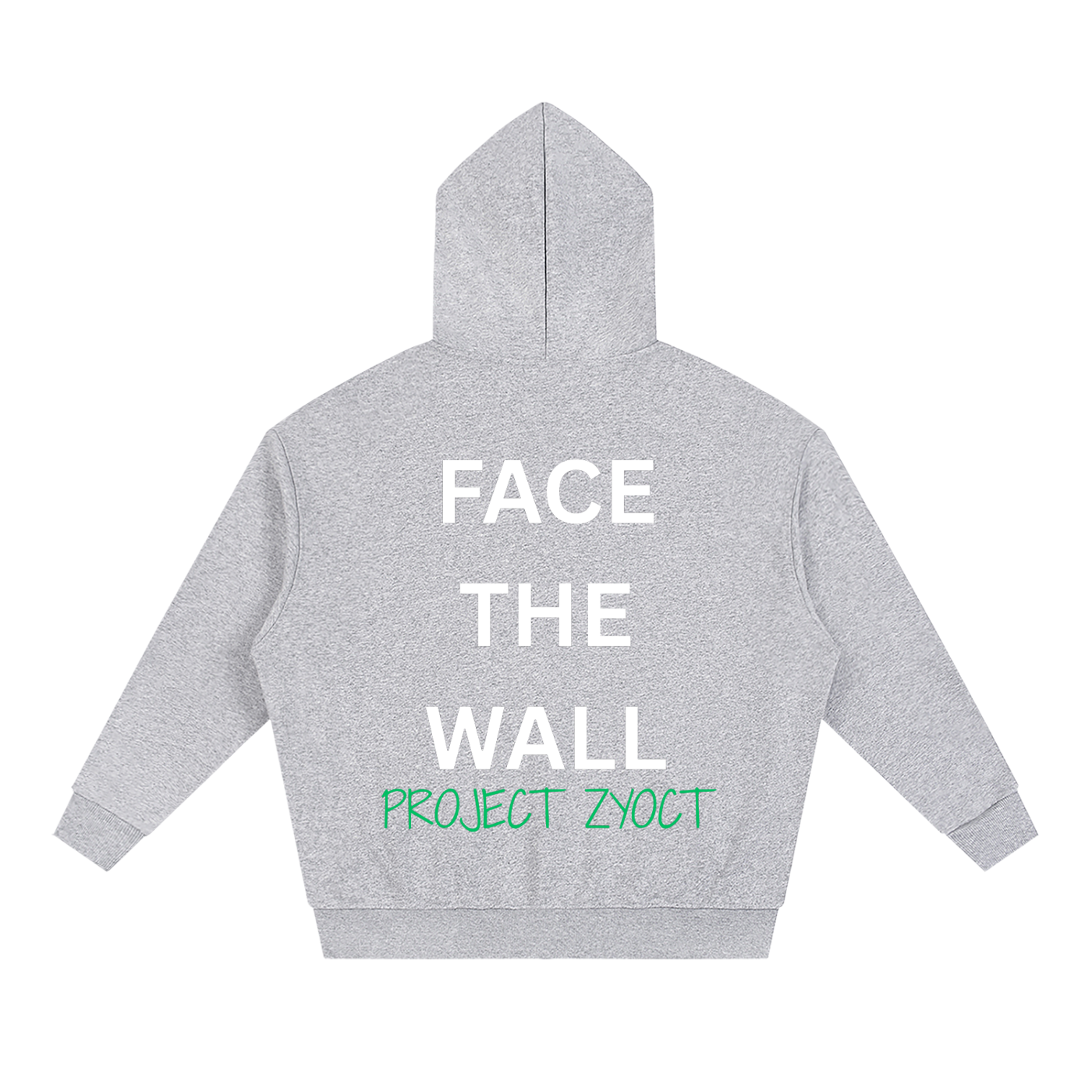 "Face the Wall" Full Zip Hoodie