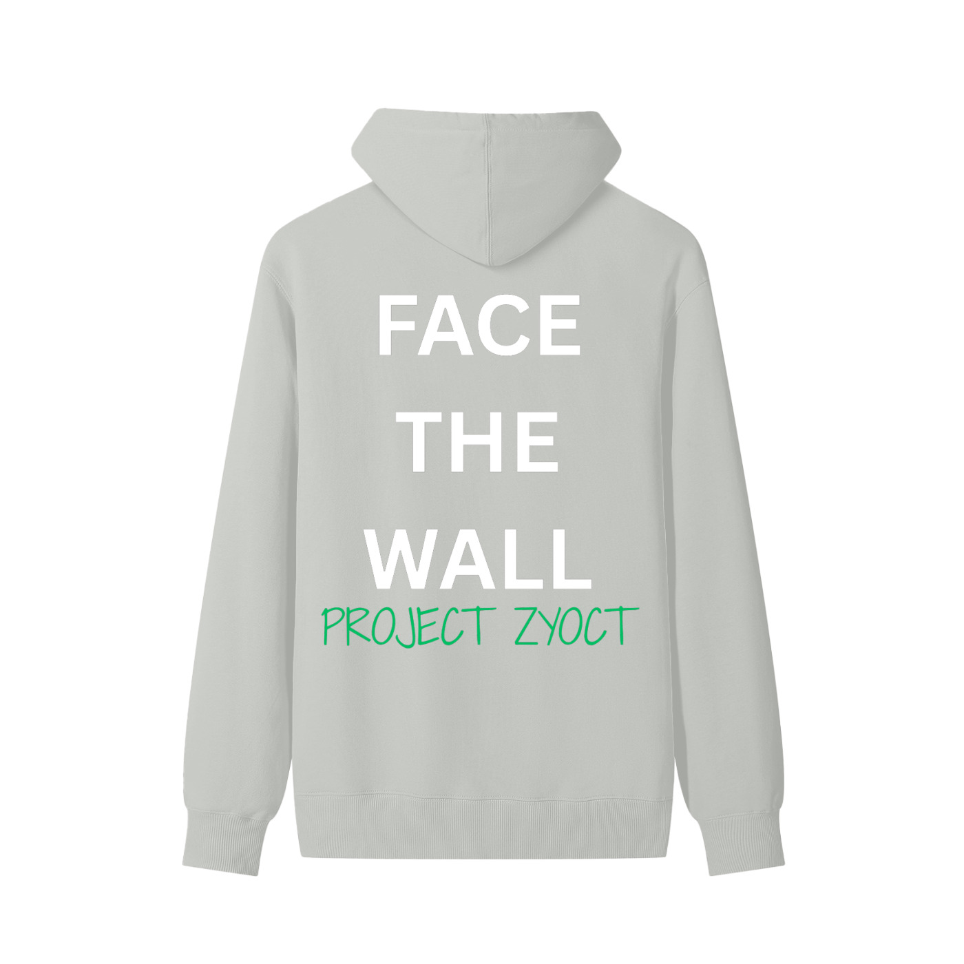"Face the Wall" Classic Cotton Hoodie