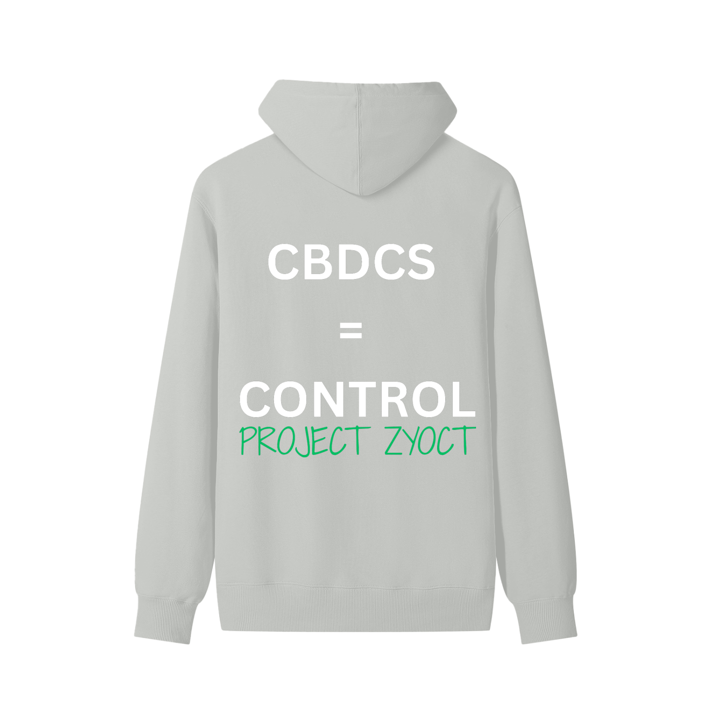 "CBDCs = Control" Classic Cotton Hoodie