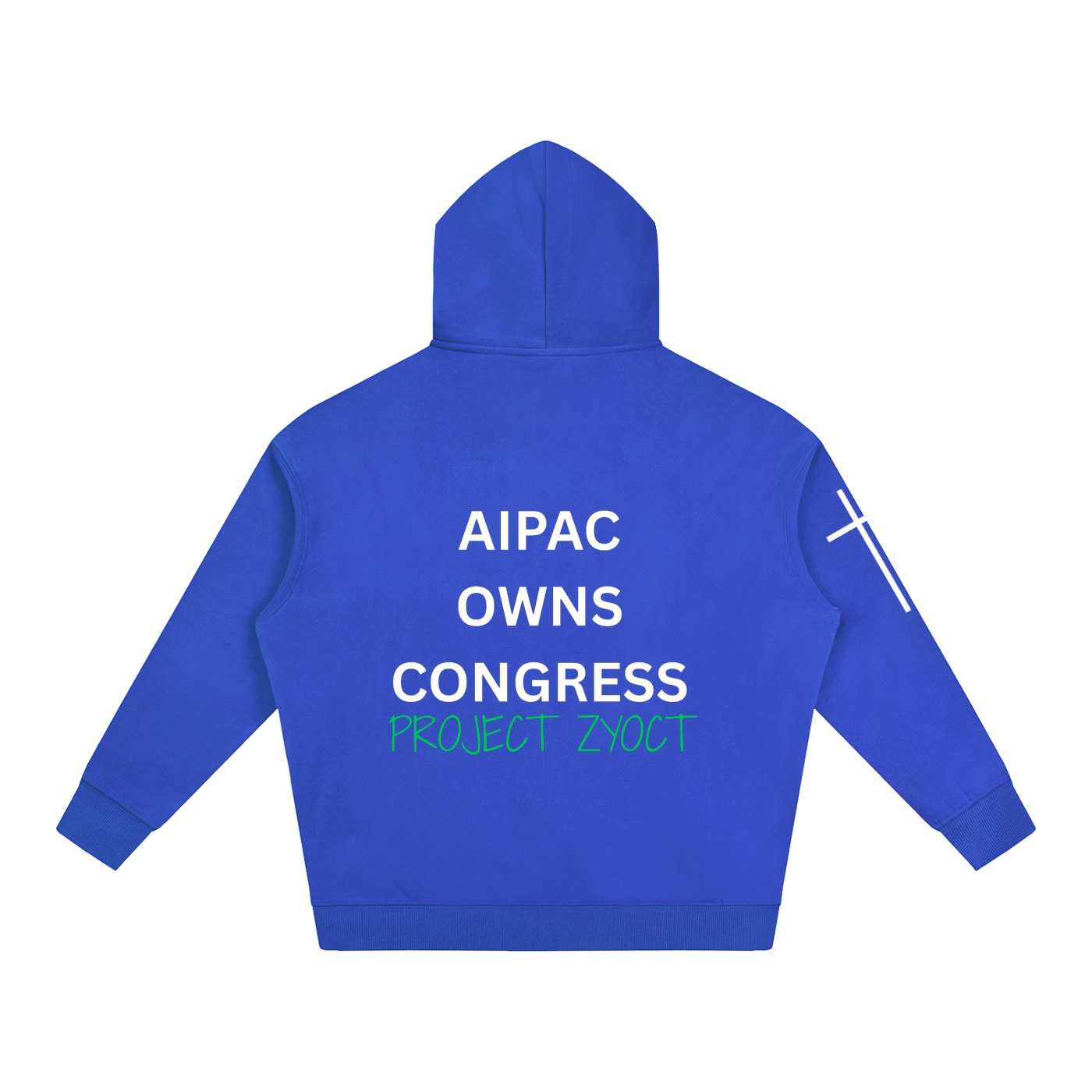"AIPAC Owns Congress" Oversize Hoodie