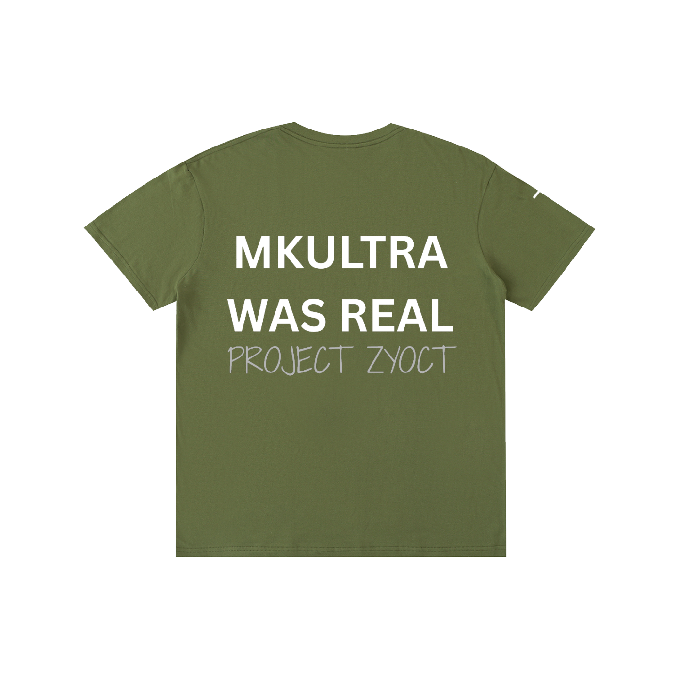 "MKUltra Was Real" Cotton T-Shirt