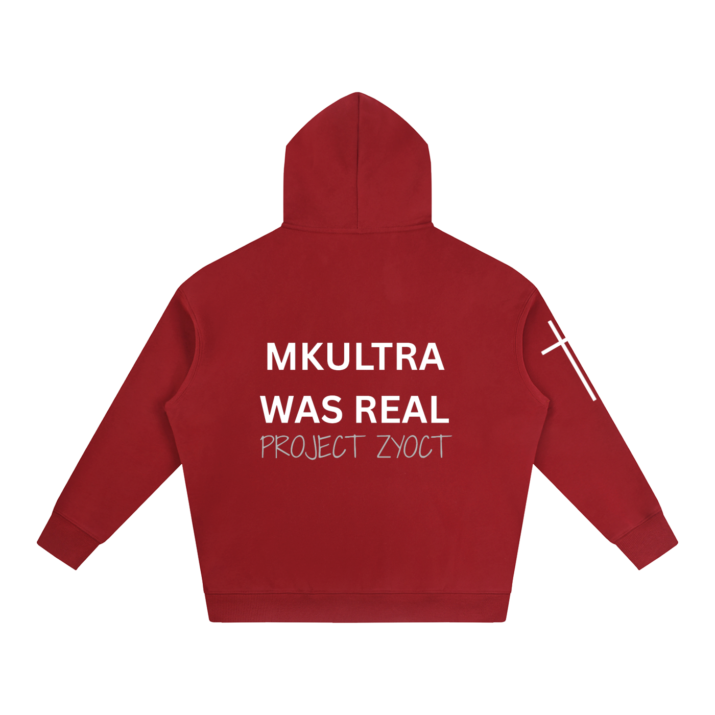 "MKUltra Was Real" Oversize Hoodie