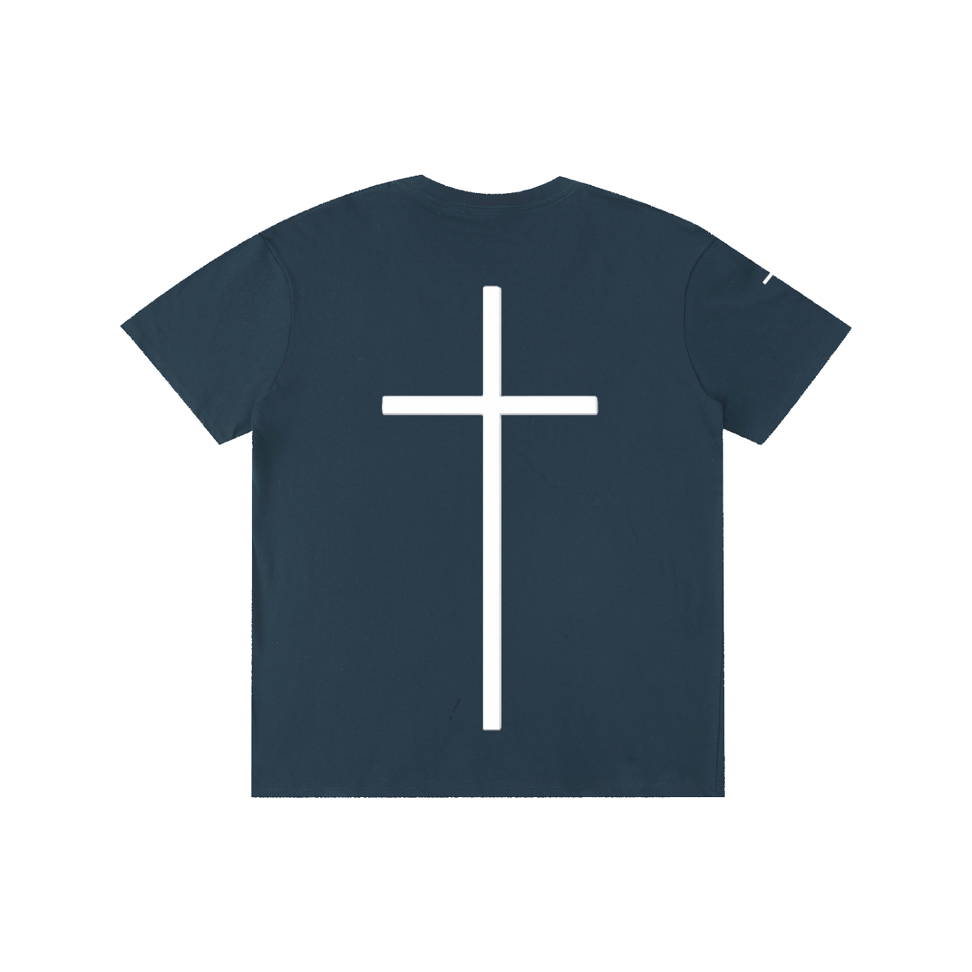 Simple Cross Cotton T-Shirt