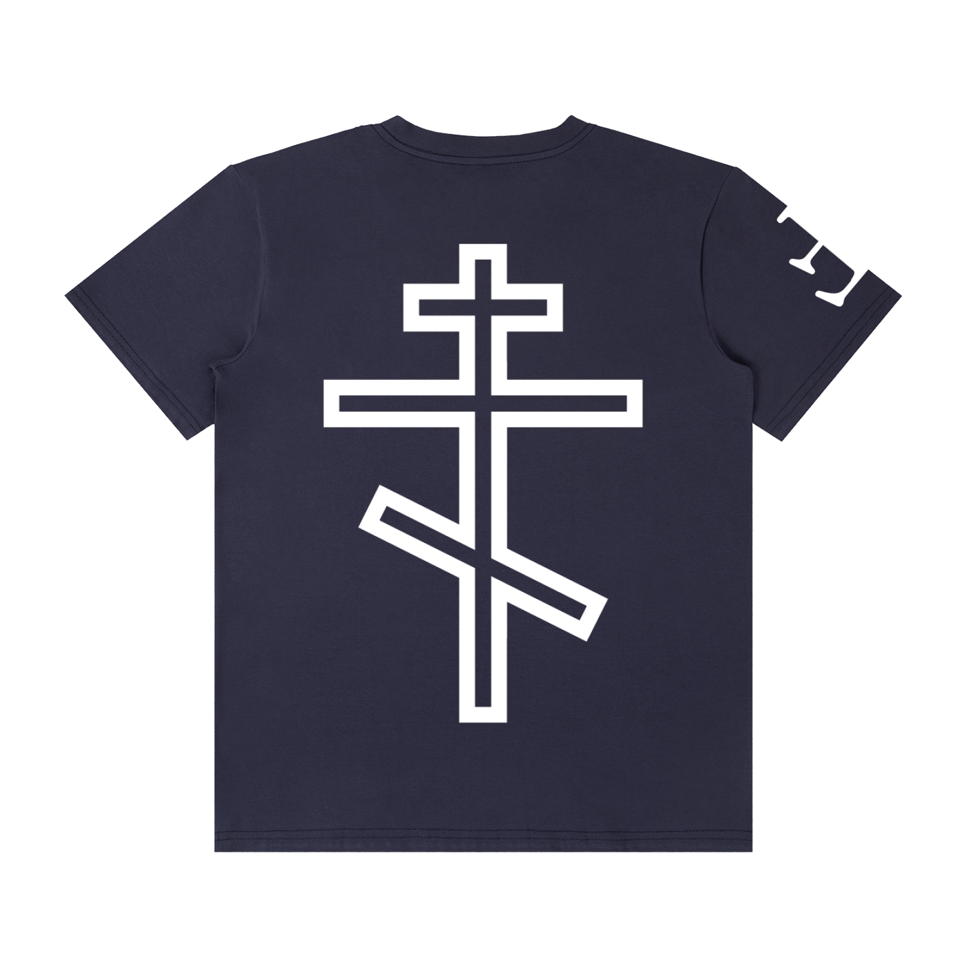 The Orthodox Cross Outline T-Shirt