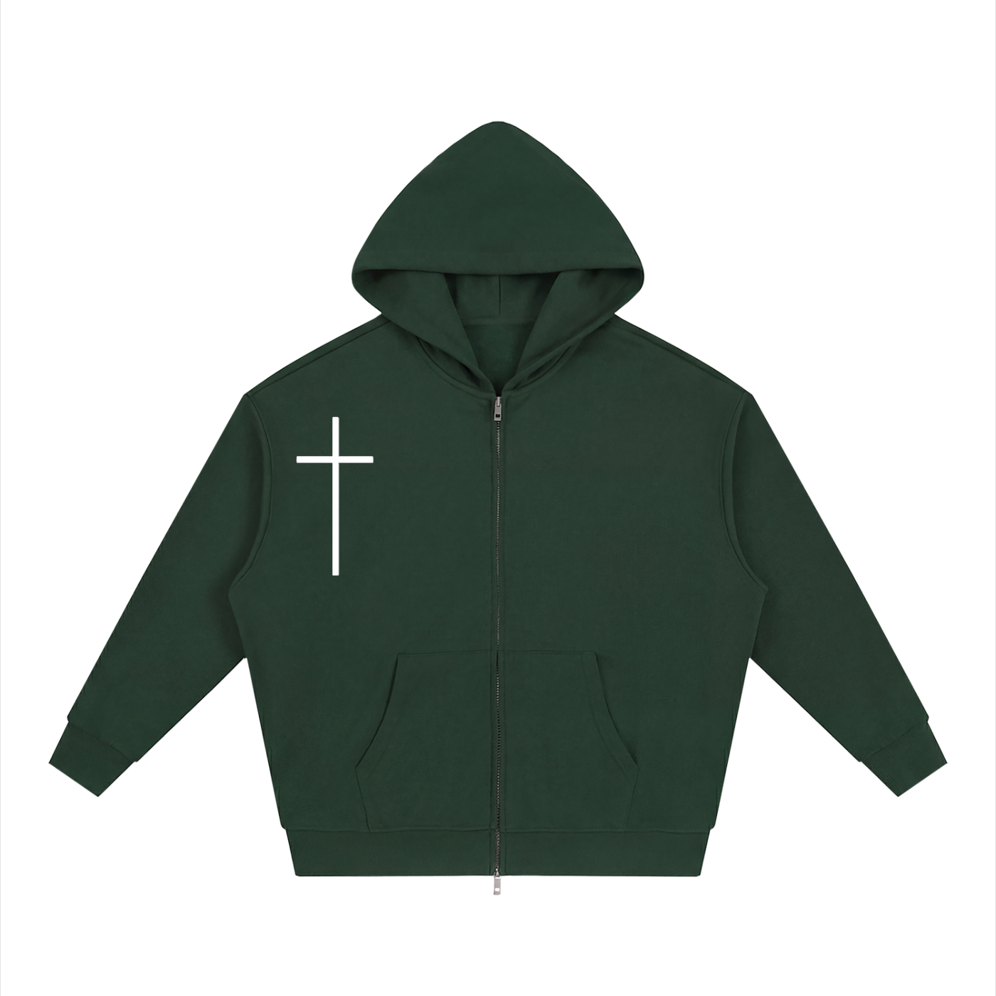 "Face the Wall" Full Zip Hoodie
