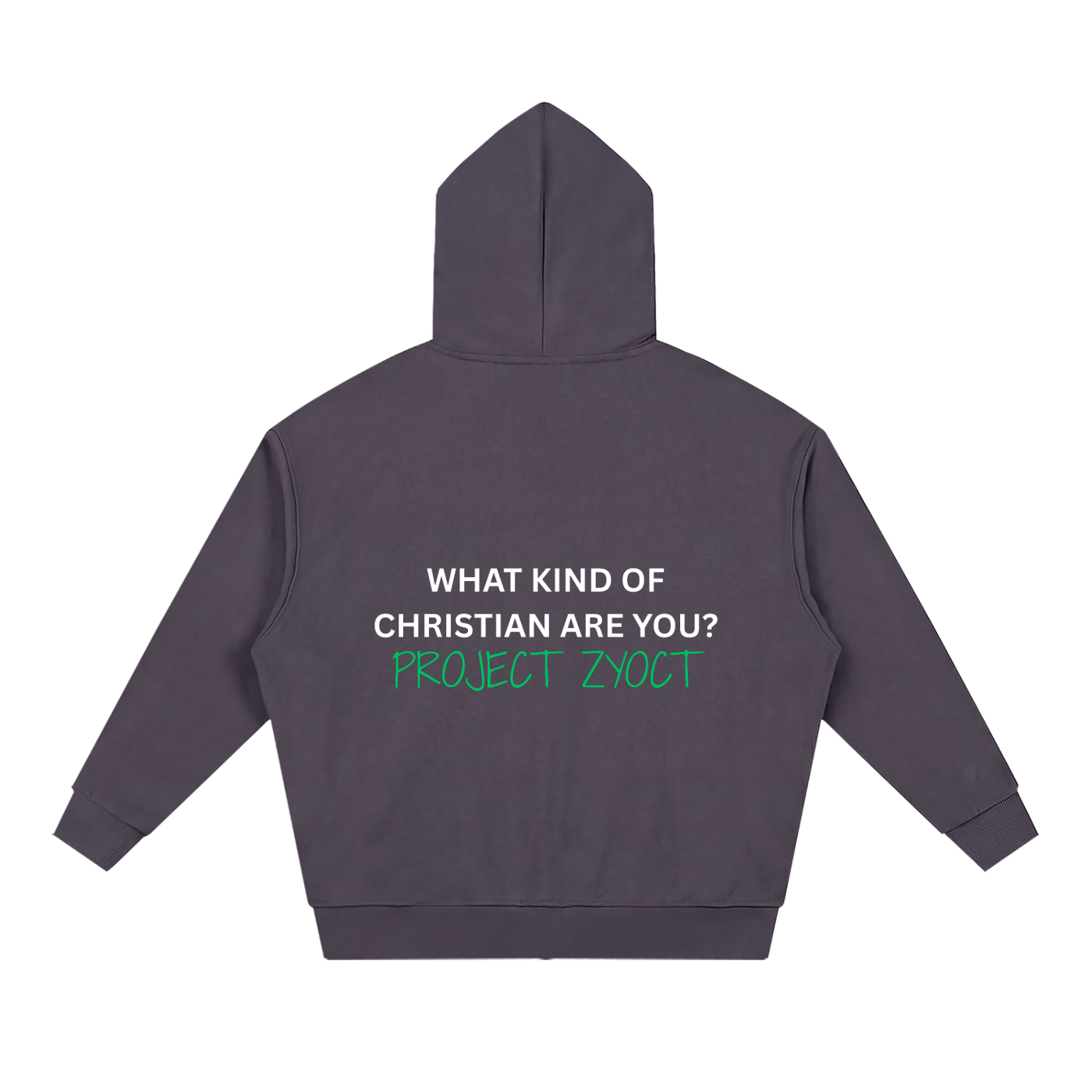 "What Kind of Christian" Full Zip Hoodie