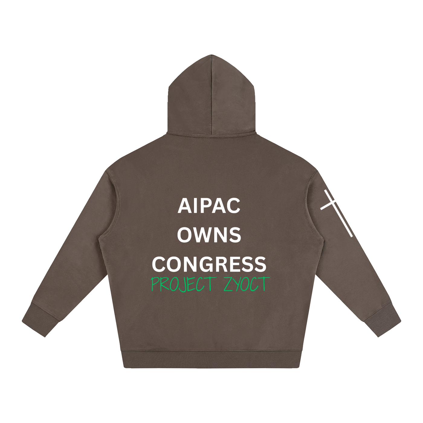 "AIPAC Owns Congress" Oversize Hoodie