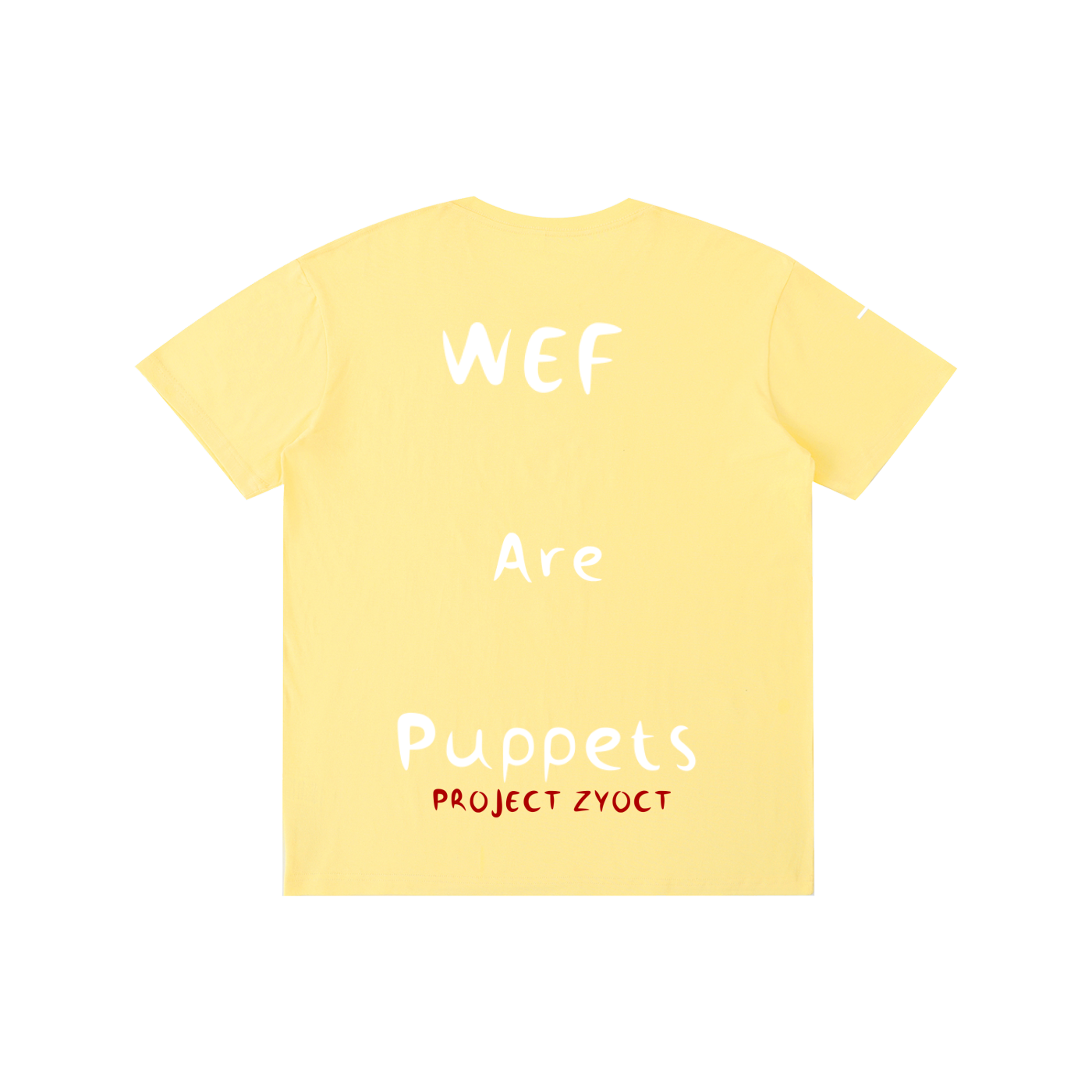 "WEF Puppets" Cotton T-Shirt