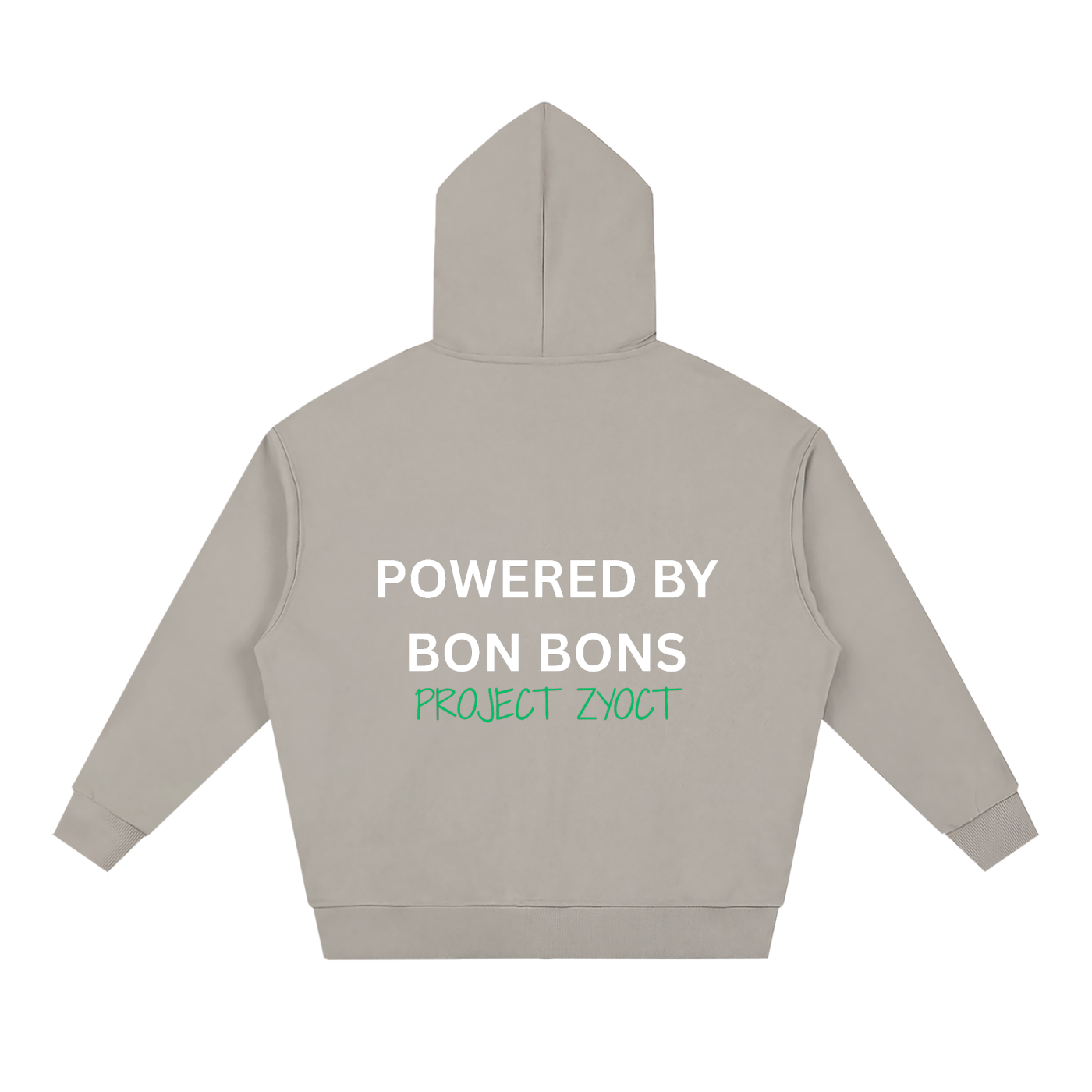 "Powered by Bon Bons" Full Zip Hoodie