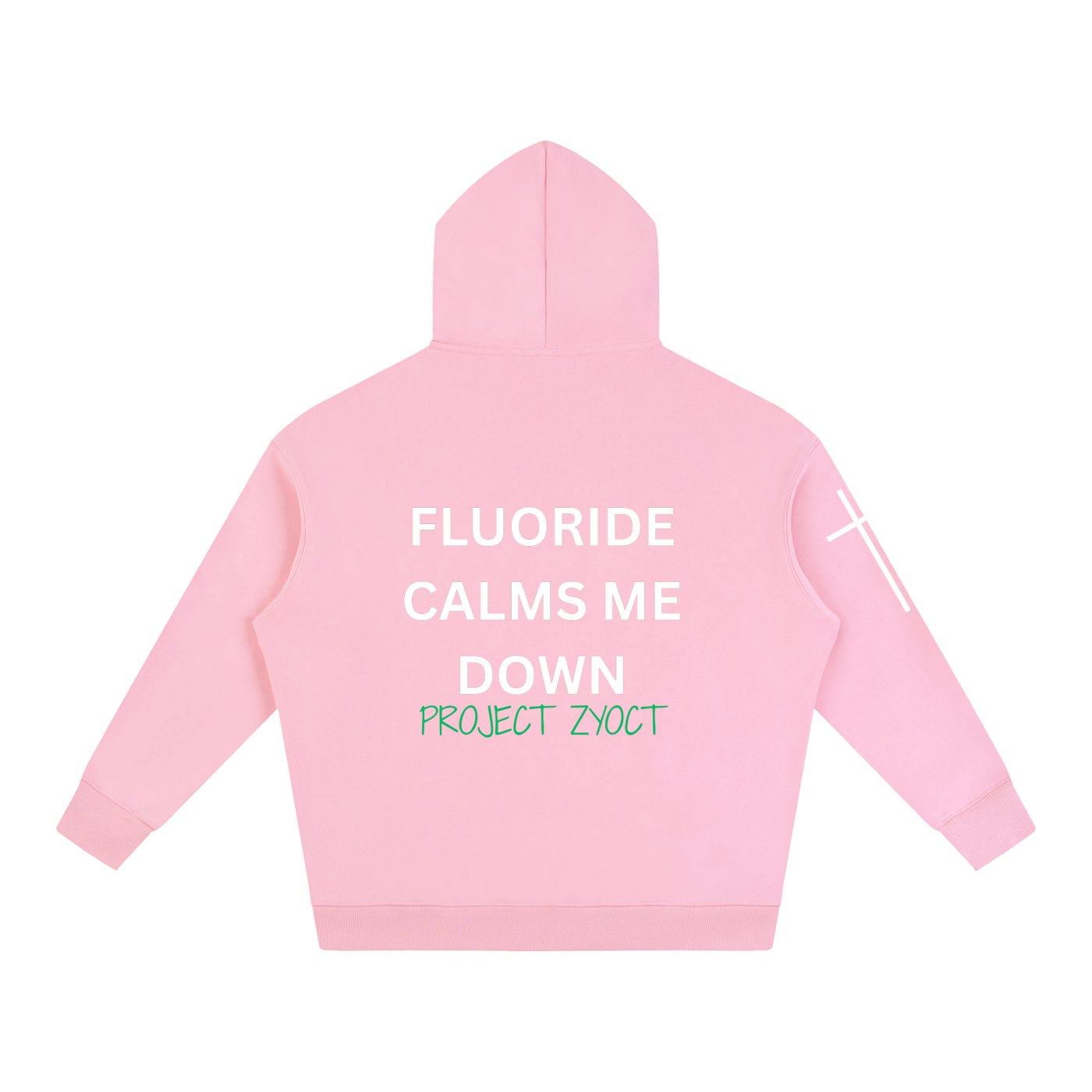 "Fluoride Calms Me Down" Oversize Hoodie