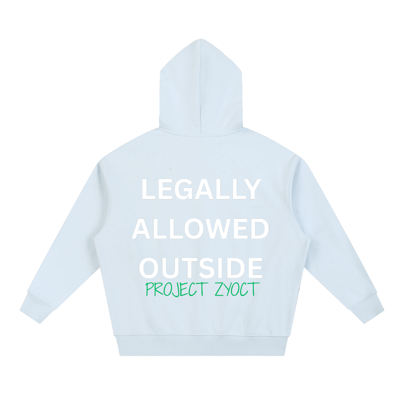 "Legally Allowed Outside" Heavyweight Hoodie