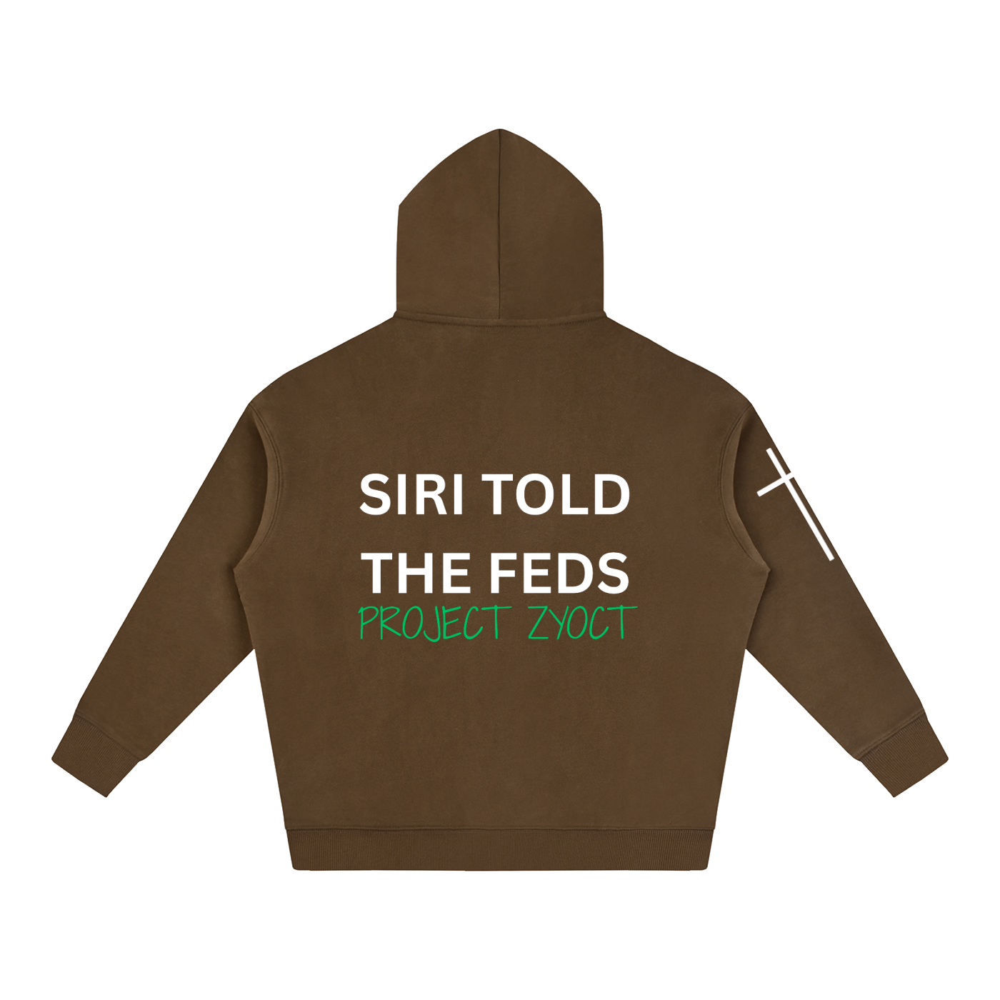 "Siri Told the Feds" Oversize Hoodie