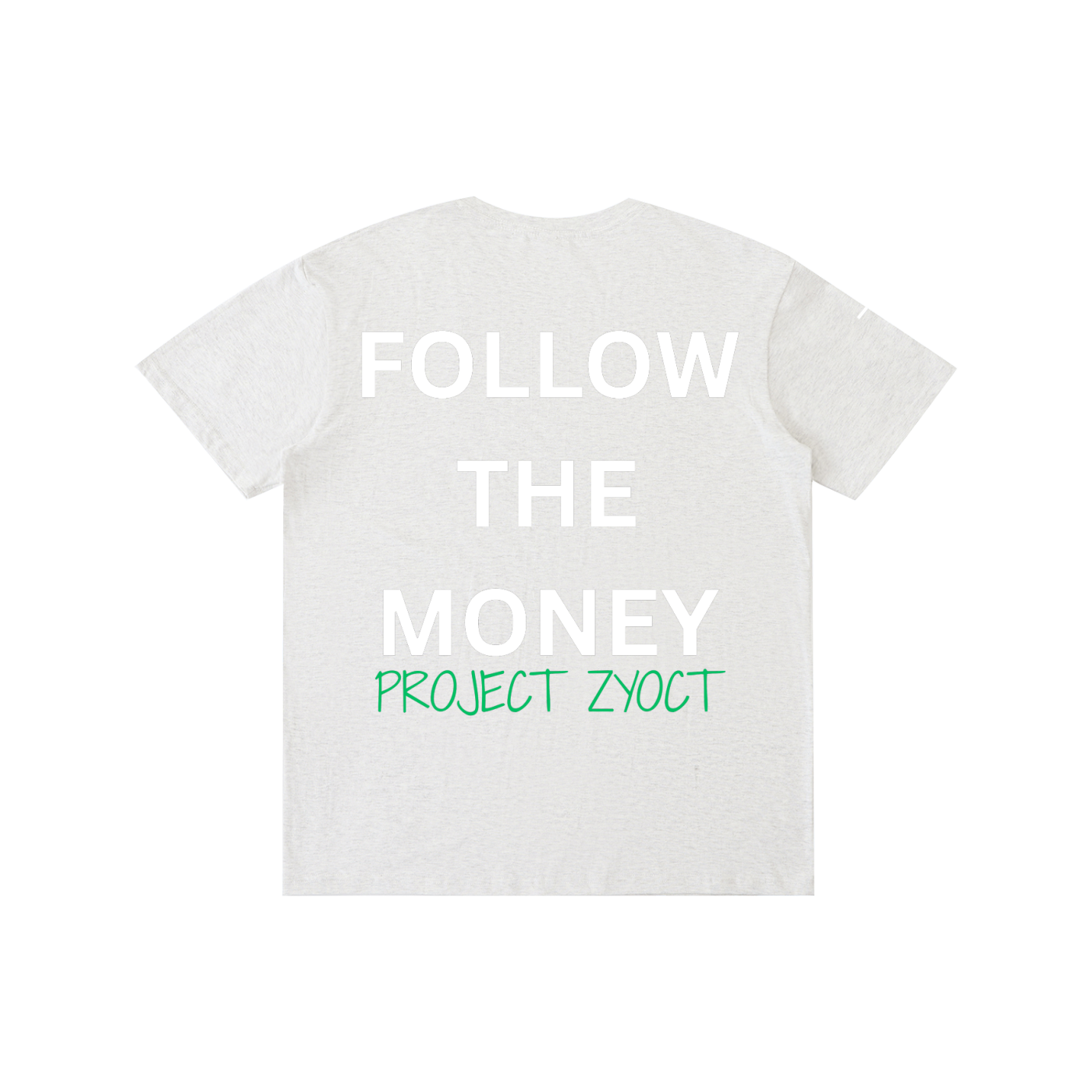 "Follow the Money" Cotton T-Shirt