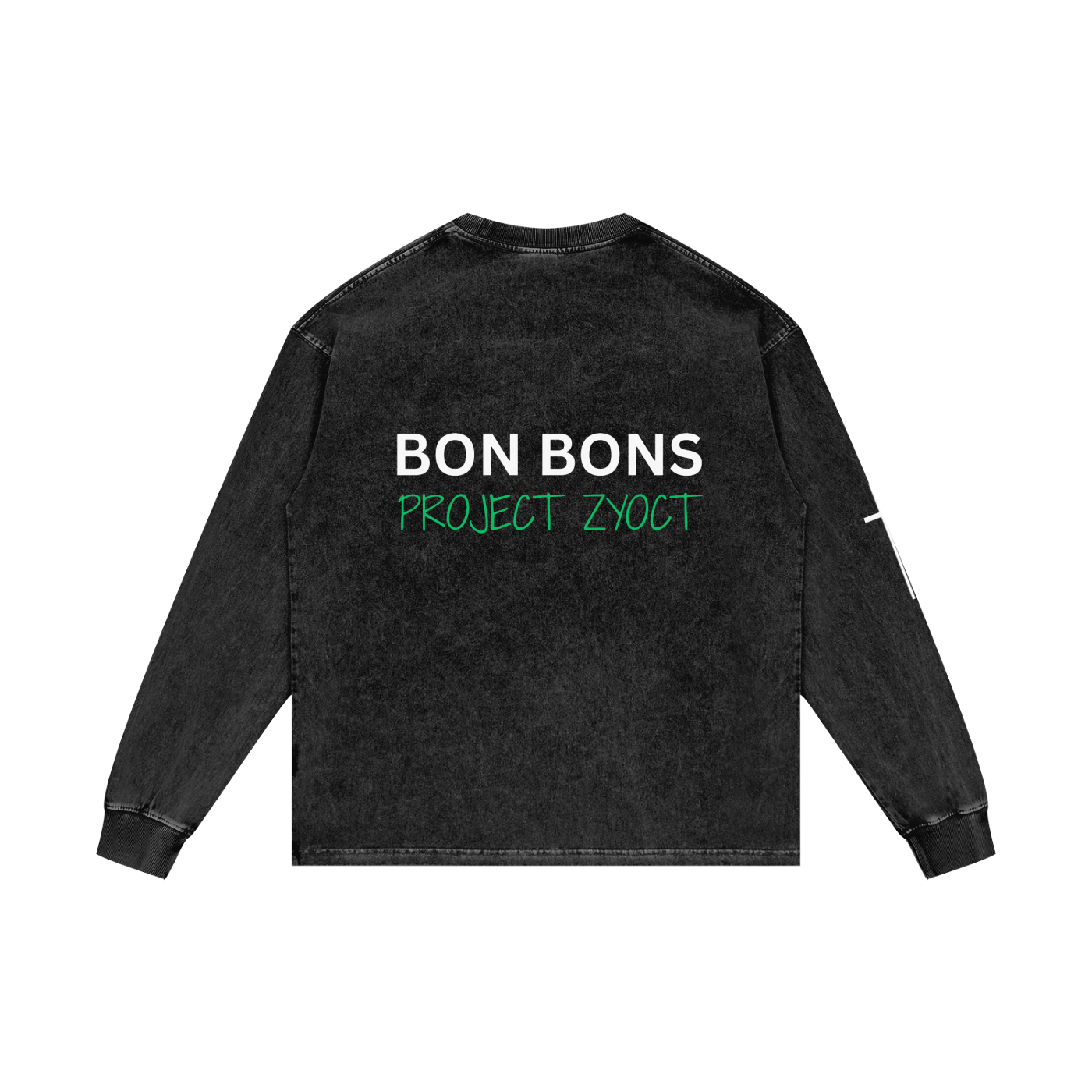 "Bon Bons" Acid Wash Long Sleeve