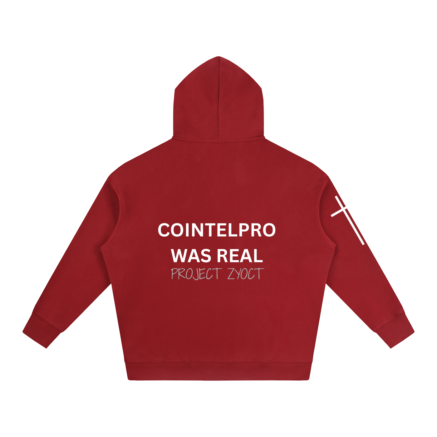 "COINTELPRO Was Real" Oversize Hoodie