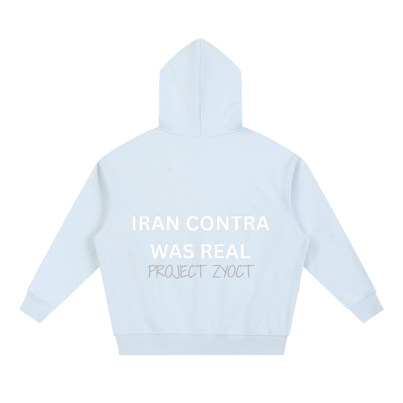 "Iran Contra Was Real" Heavyweight Hoodie