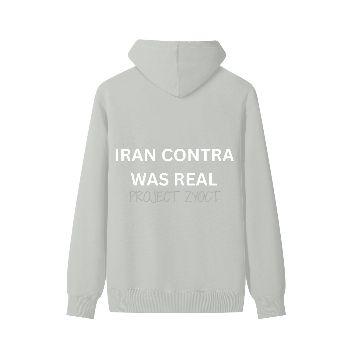 "Iran Contra Was Real" Classic Cotton Hoodie