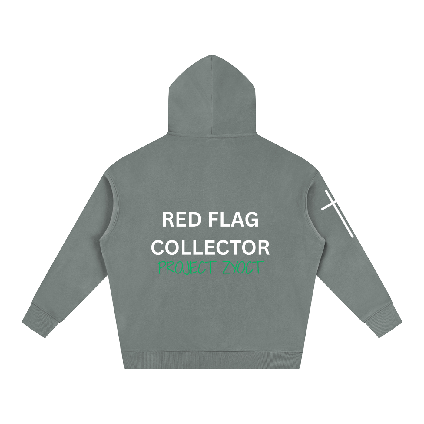 "Red Flag Collector" Oversize Hoodie
