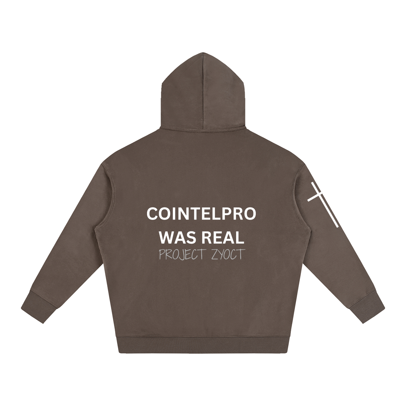 "COINTELPRO Was Real" Oversize Hoodie