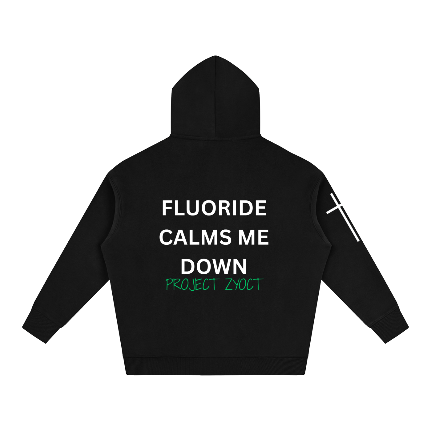 "Fluoride Calms Me Down" Oversize Hoodie