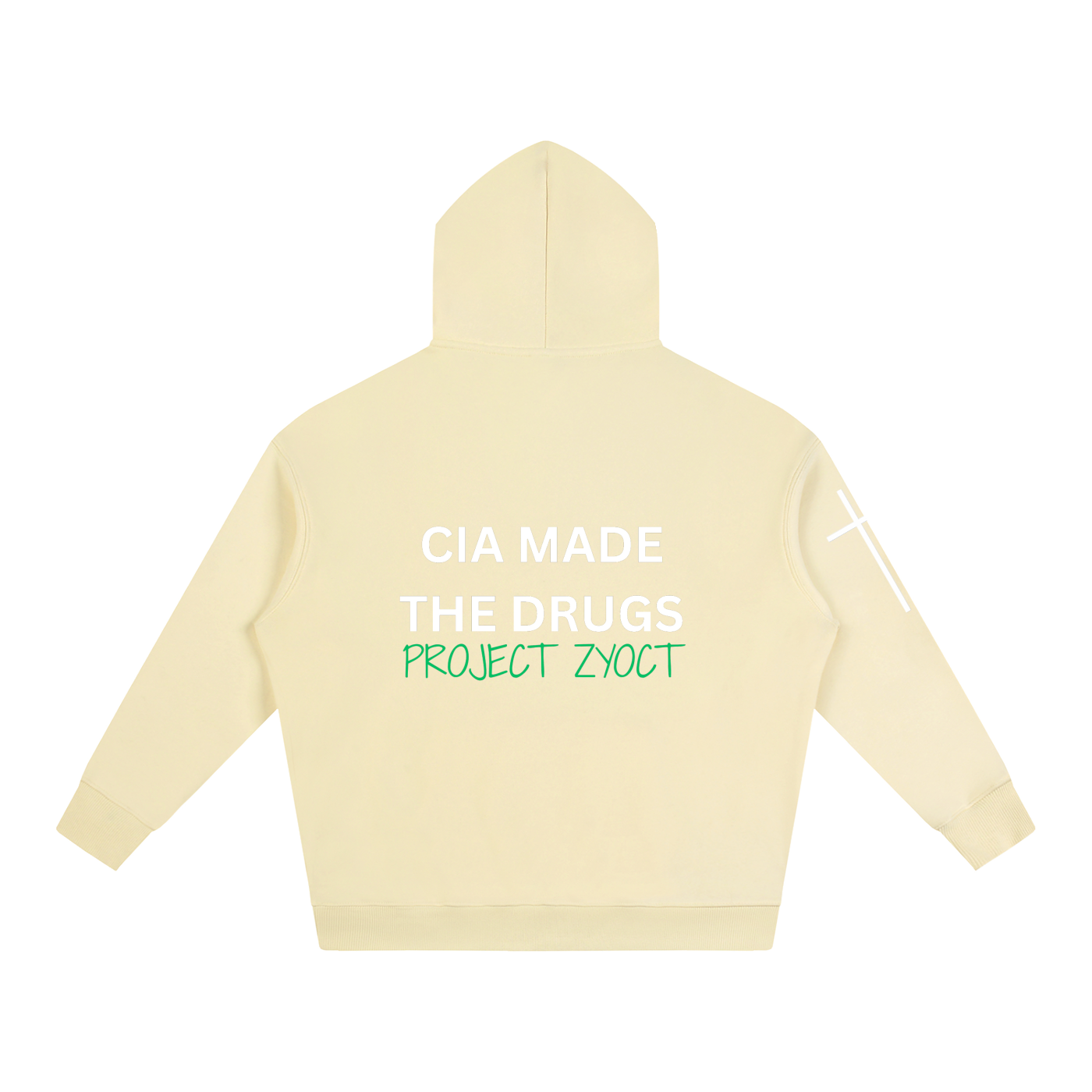 "CIA Made the Drugs" Oversize Hoodie