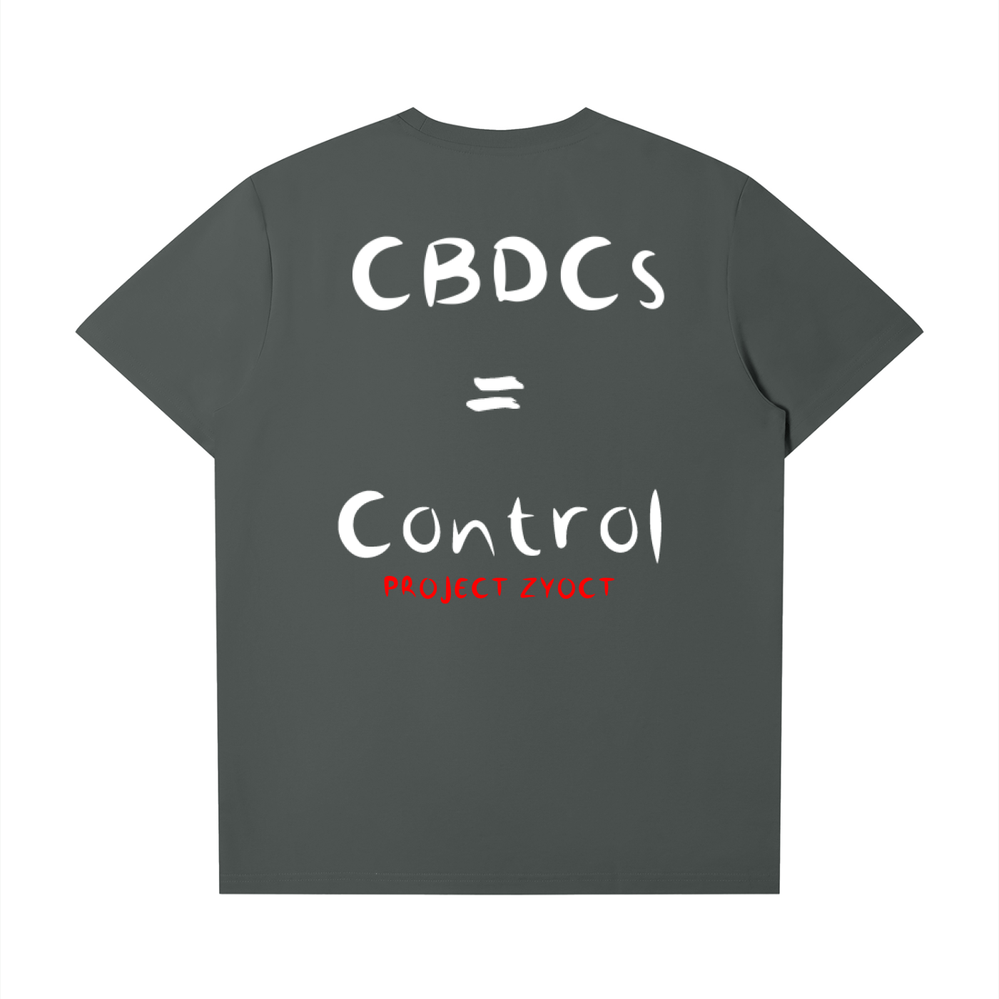 "CBDCs = Control" T-Shirt