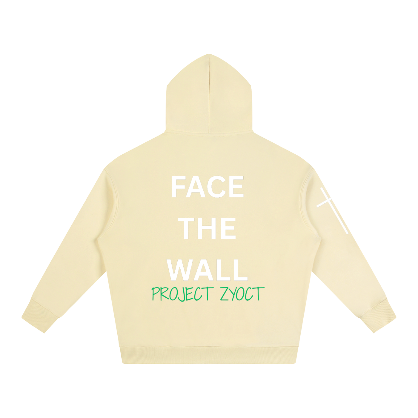 "Face the Wall" Oversize Hoodie